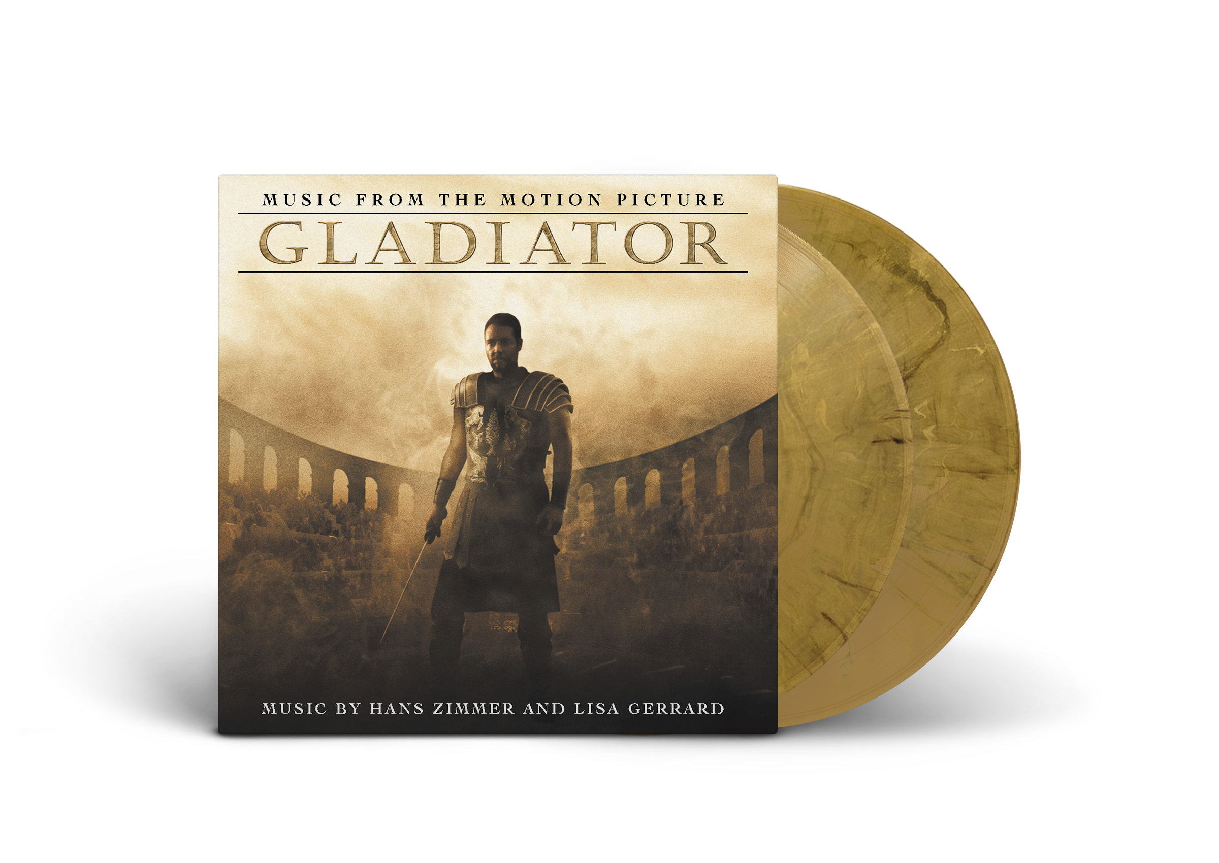 Various Artists - Gladiator (Music From The Motion Picture) - Double Vinyle Marbré Doré