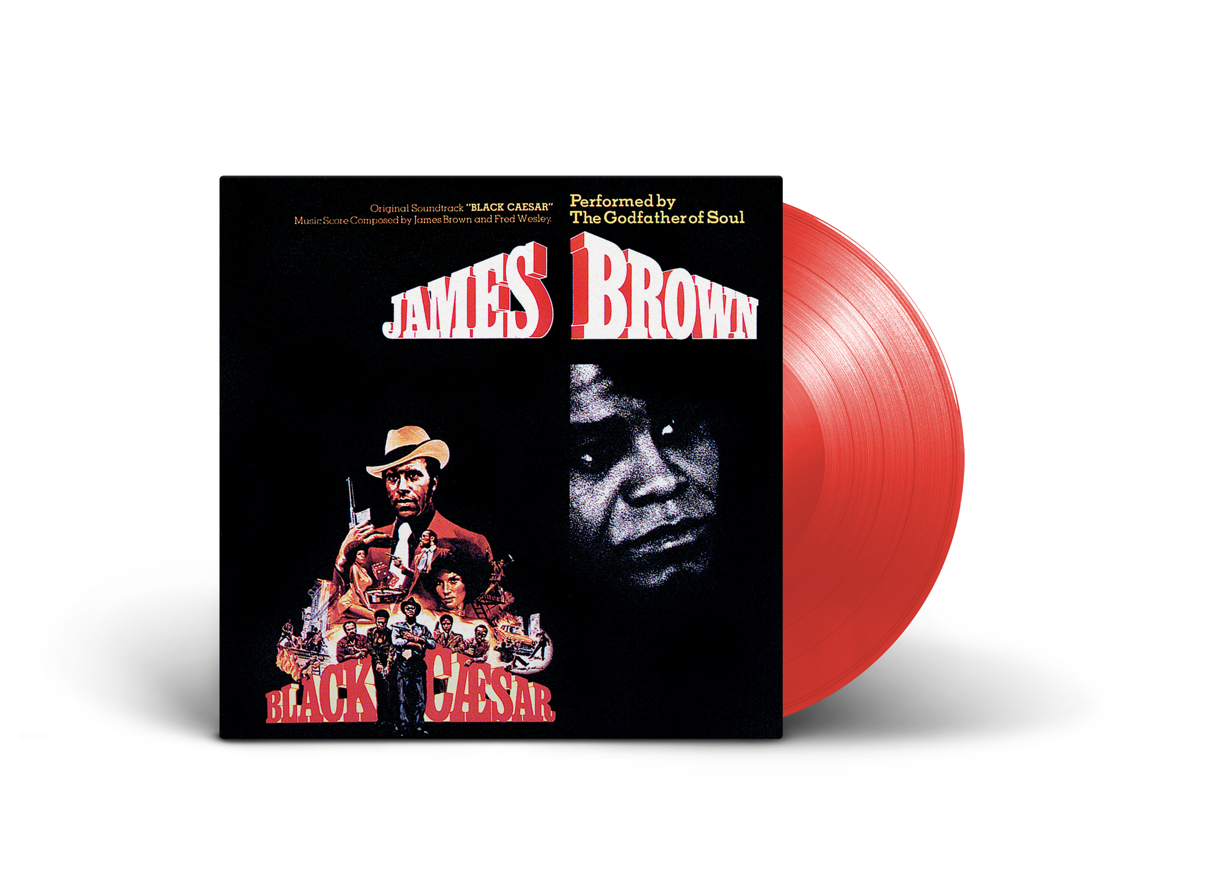 James Brown - Black Caesar - Vinyle Rouge