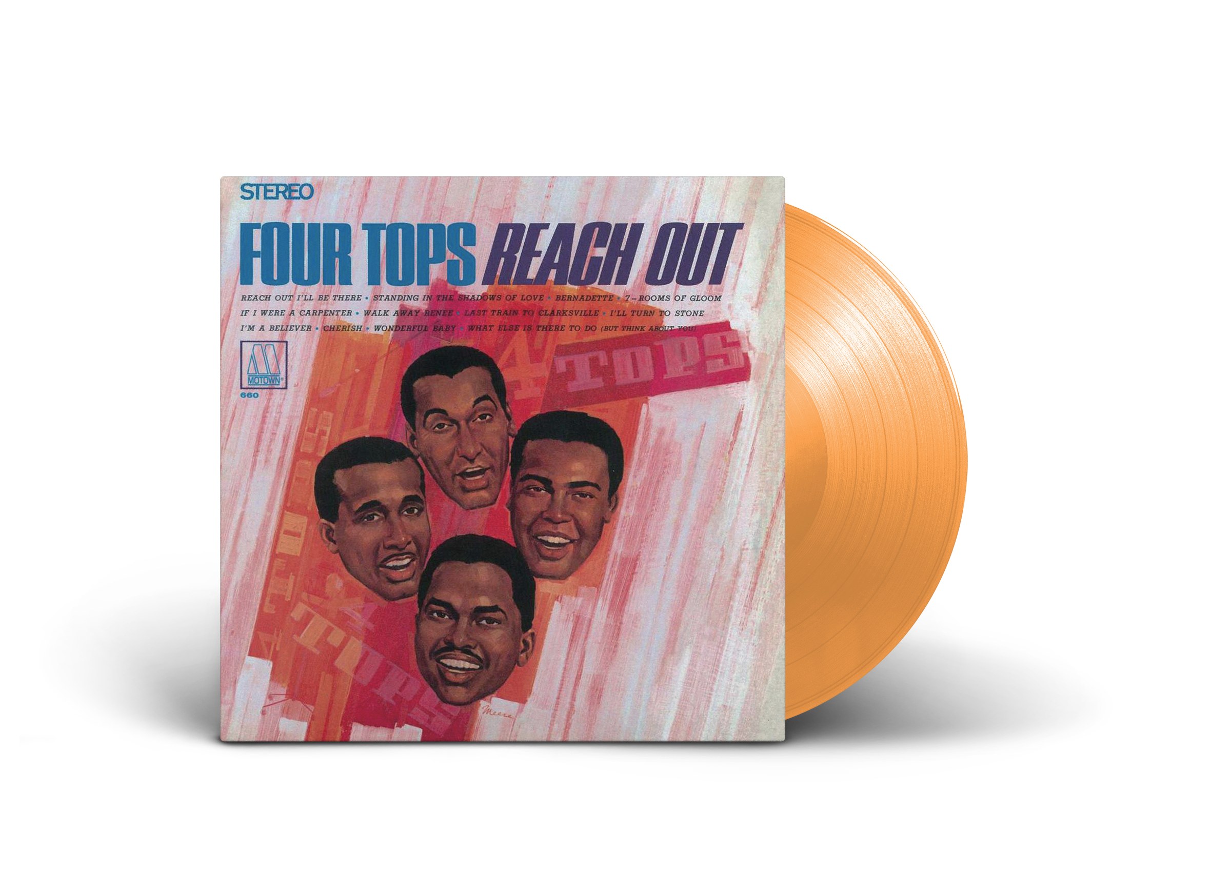 Four Tops - Reach Out - Vinyle Orange