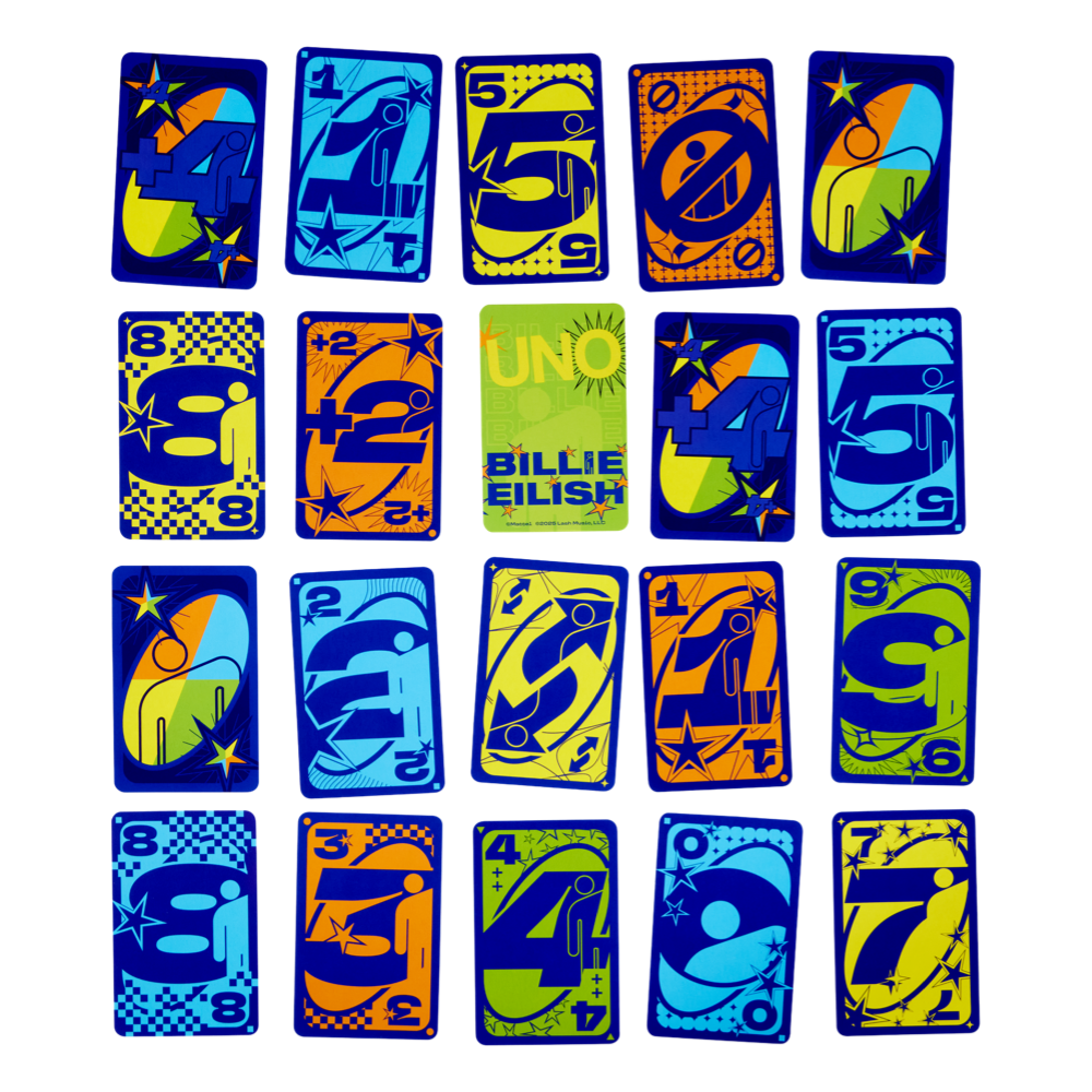 Billie Eilish - UNO Canvas Deck