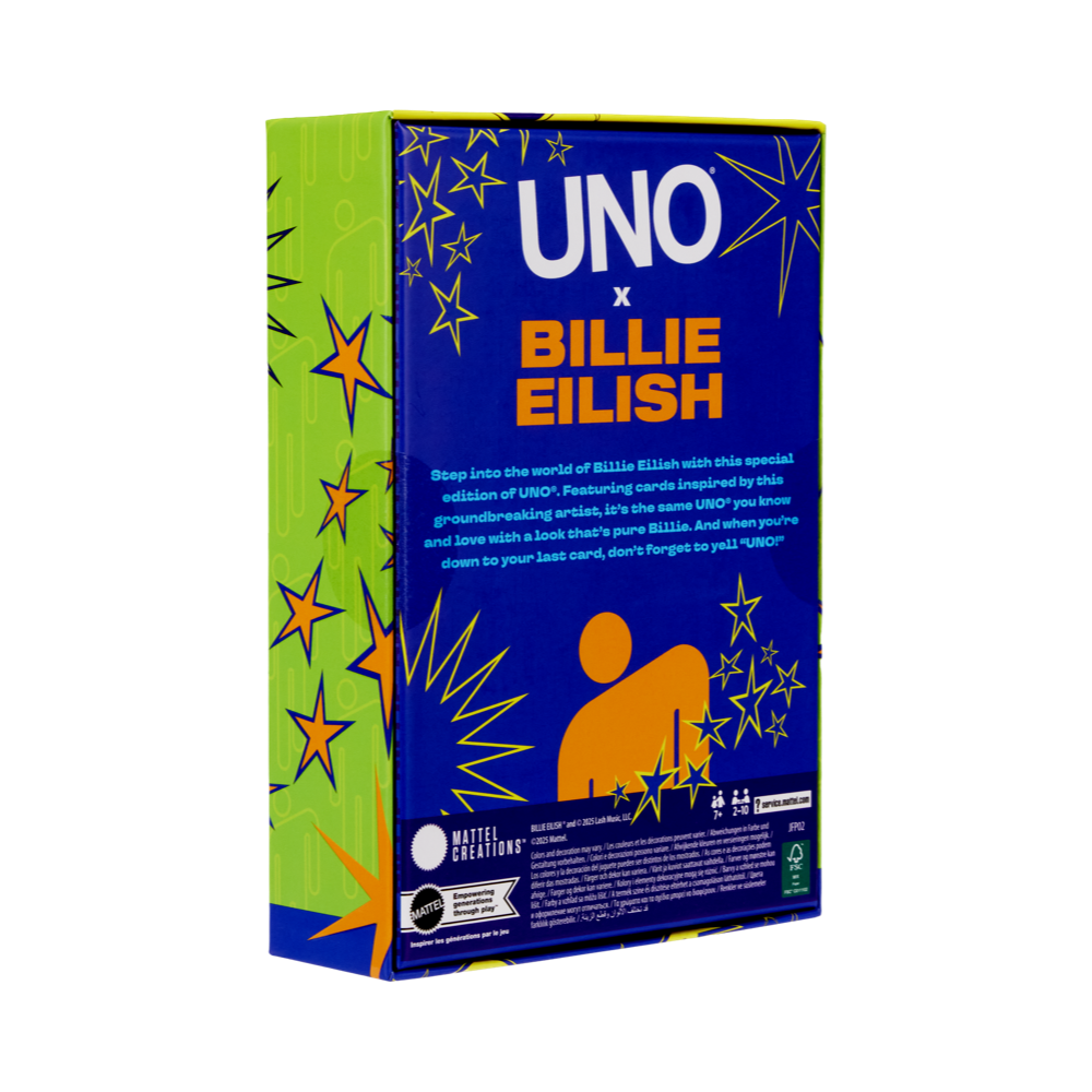 Billie Eilish - UNO Canvas Deck