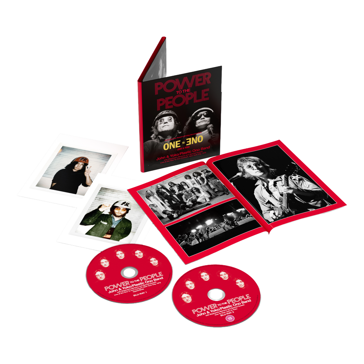 John Lennon - Power to the people - 2x BluRay Video 'Collector's Edition'