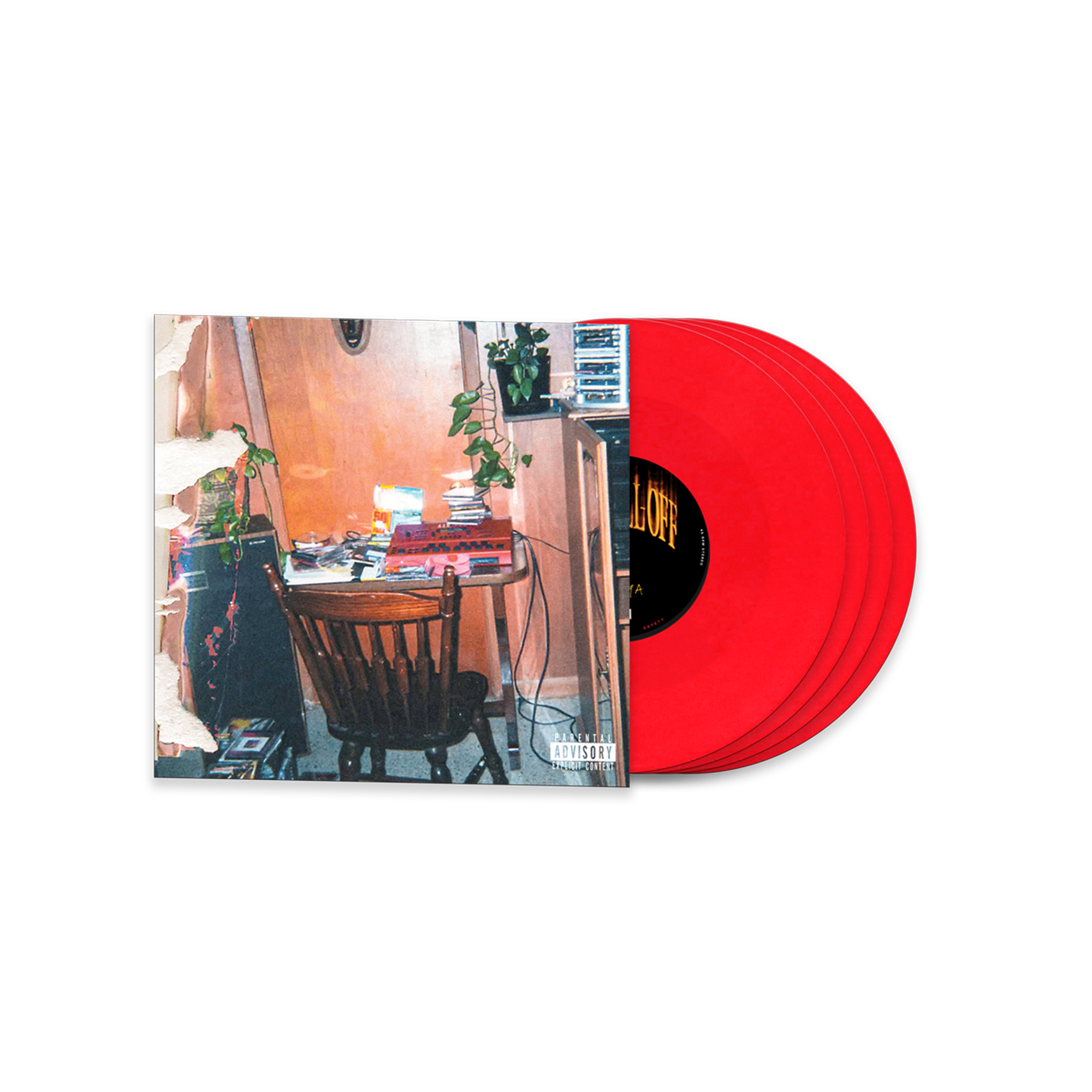 J. Cole - The Fall-Off - Vinyle Rouge (4LP)