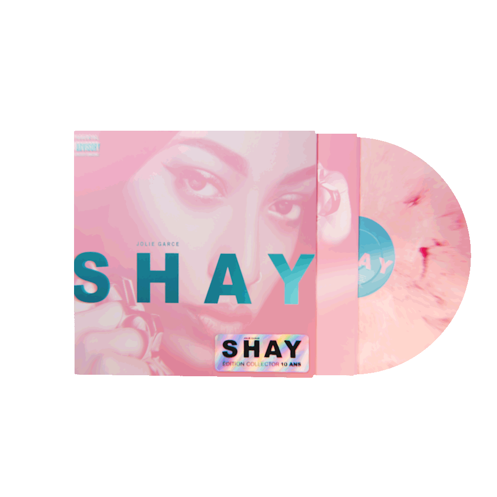 SHAY - Jolie Garce - Vinyle Marbré Rose (Édition Collector 10 ans)