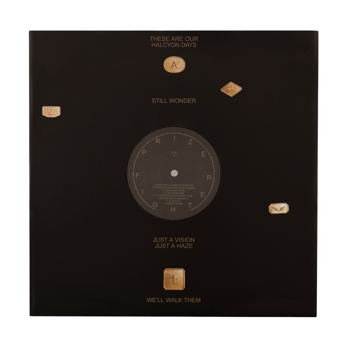 Mumford & Sons - Prizefighter - 'Clover' Black On Clear Vinyl