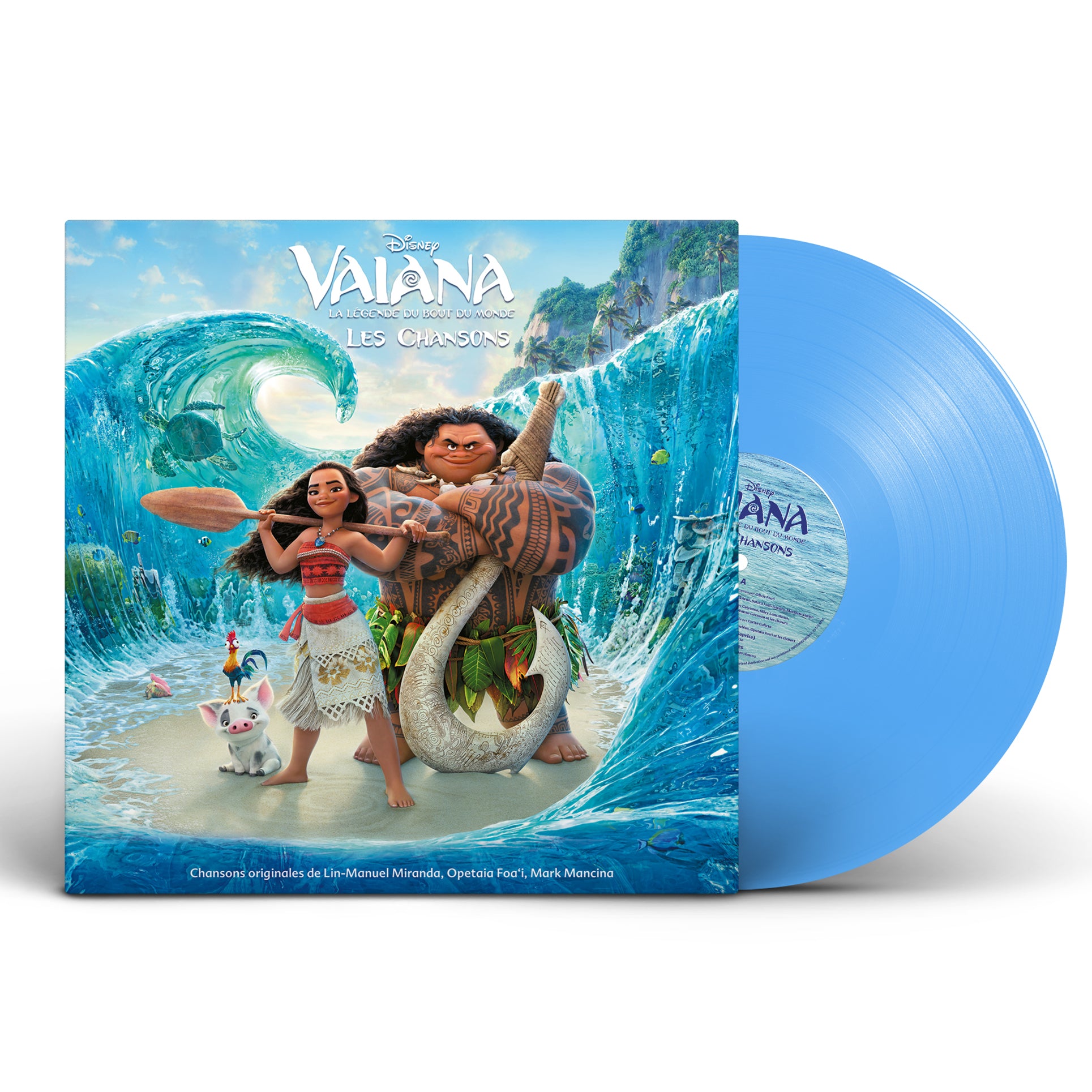 Multi-artistes - Vaiana : Les Chansons - Vinyle Bleu Opaque