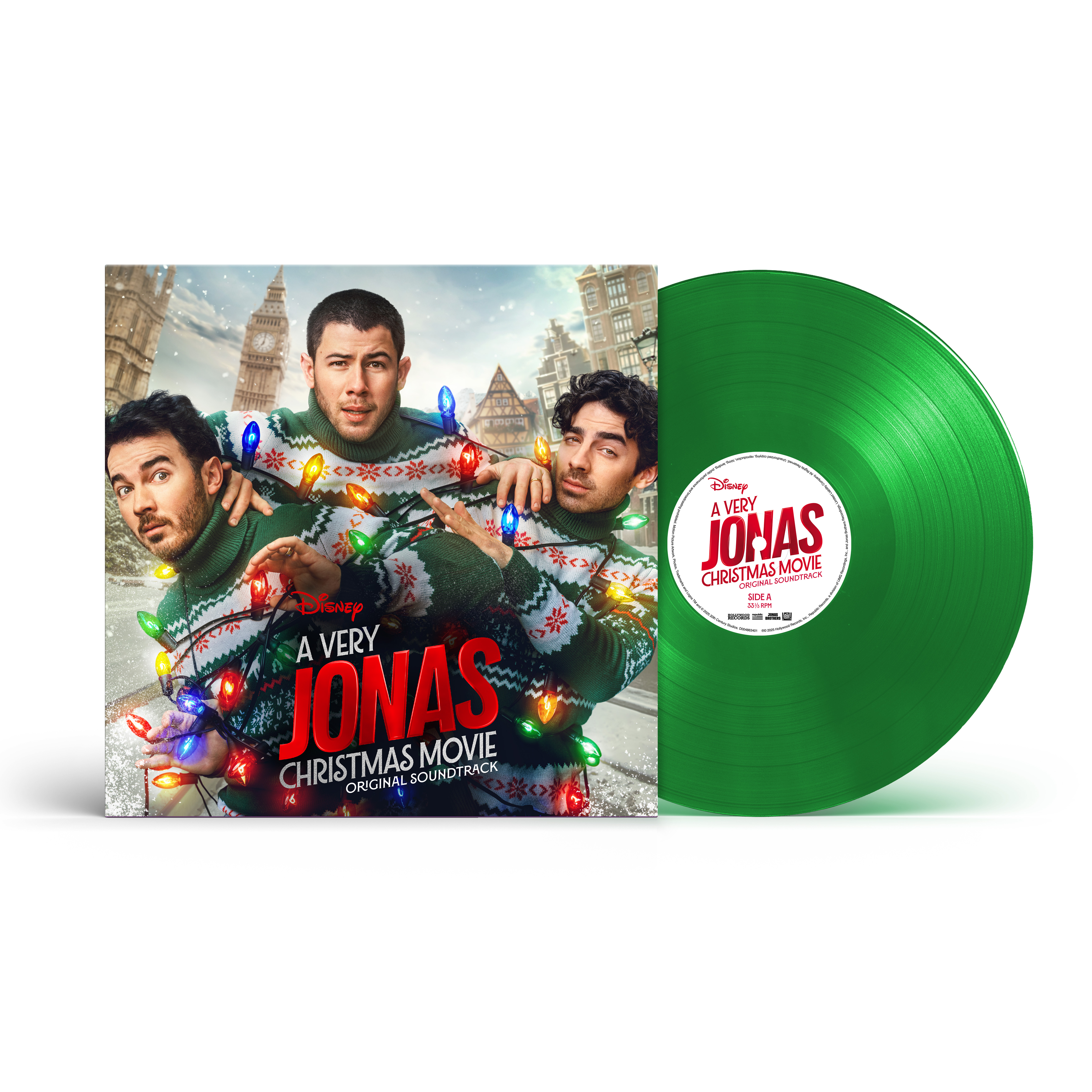 Jonas Brothers - A Very Jonas Christmas Movie Original Soundtrack - Vinyle Vert