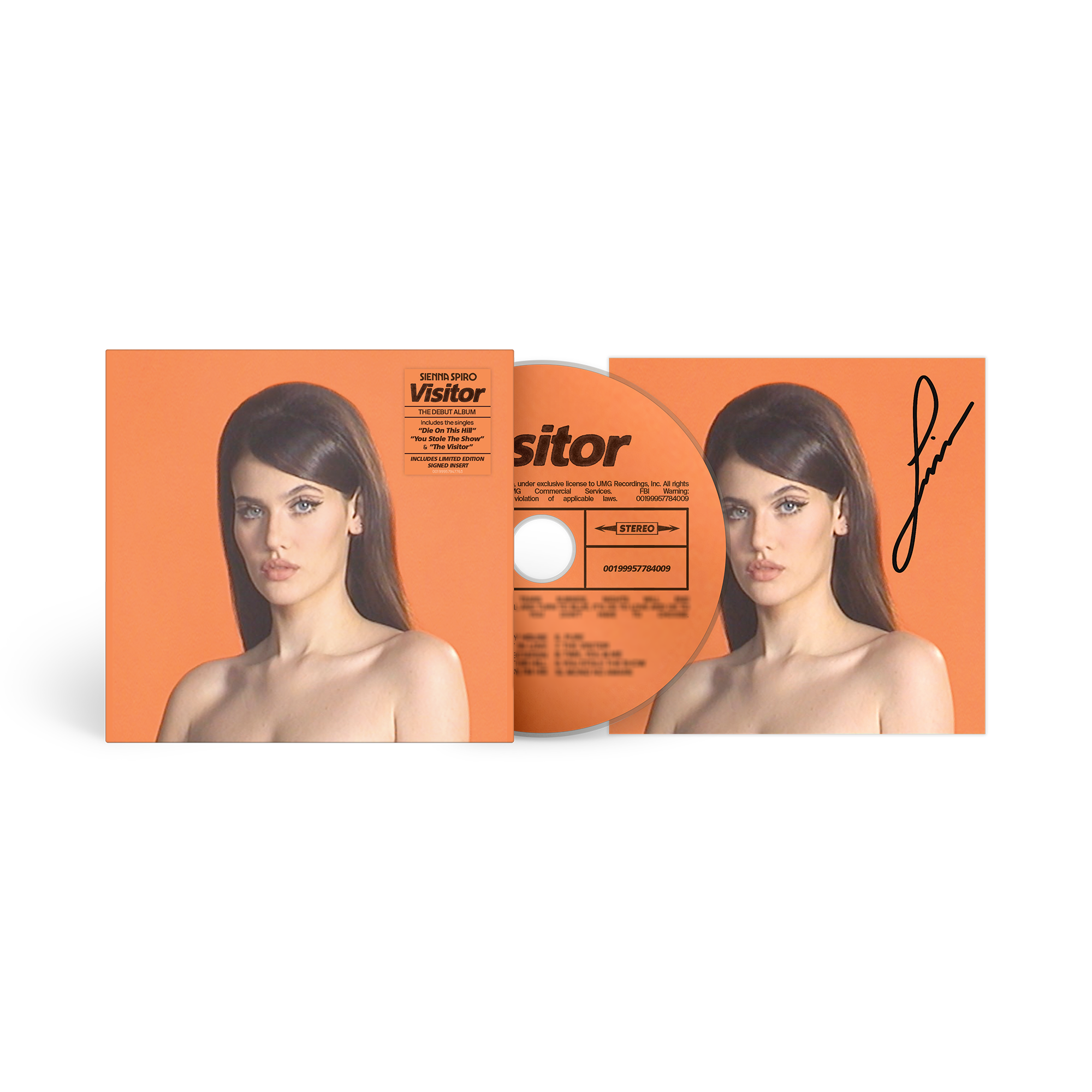 Sienna Spiro - Visitor - CD + Artcard dédicacée