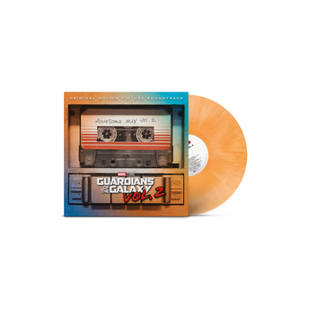 Guardians of The Galaxy - Awesome Mix Vol. 2 - Vinyle "Effet Galaxy" orange