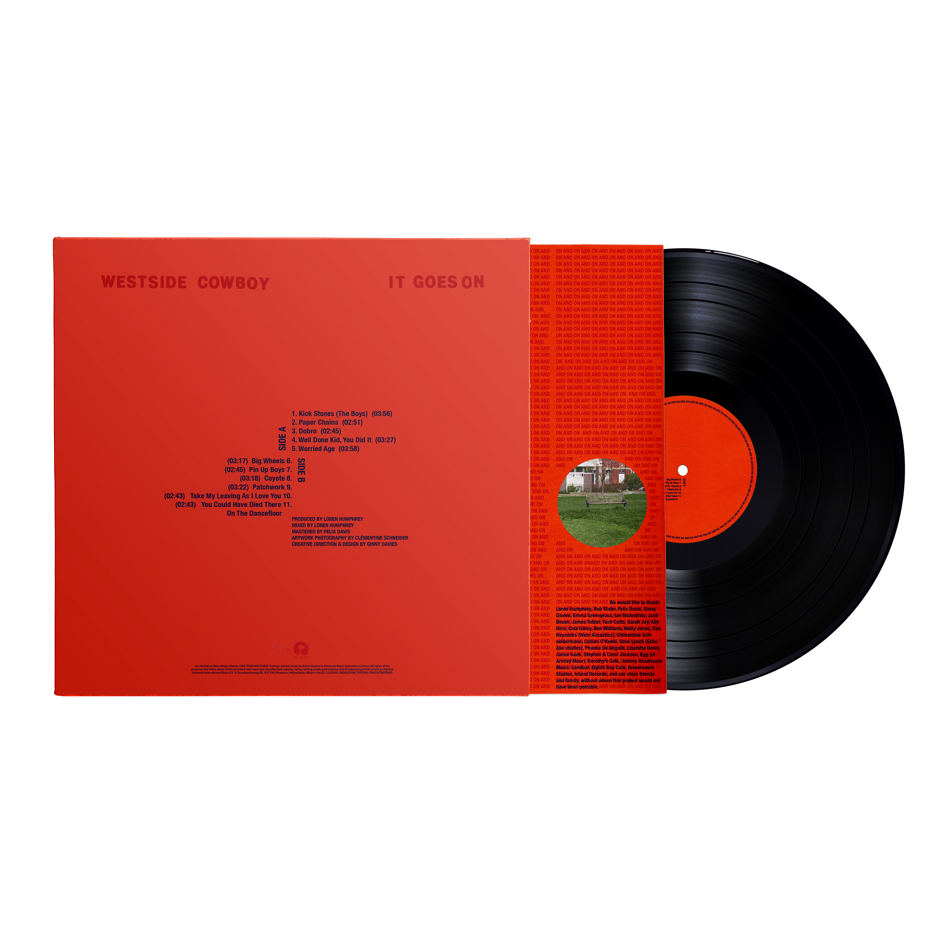 Westside Cowboy - It Goes On - Vinyle