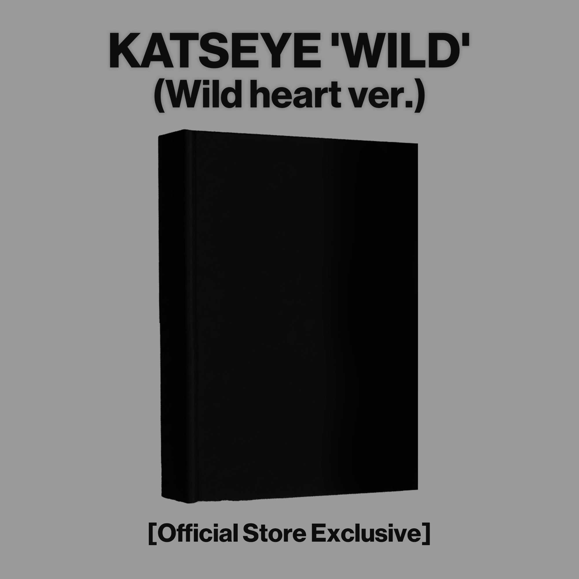 KATSEYE - WILD - Wild heart ver. - CD Exclusivité store