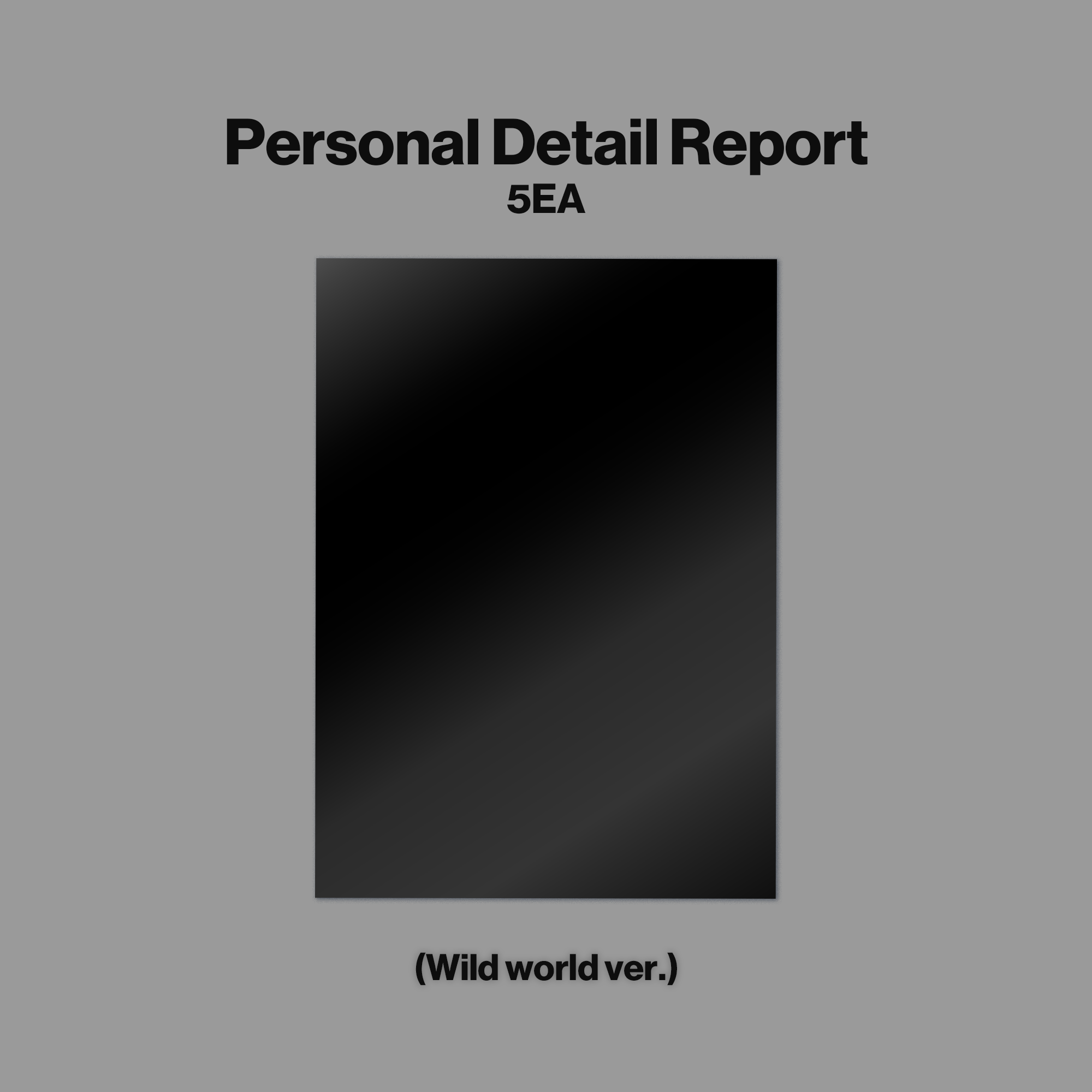 KATSEYE - WILD - Wild world ver. - CD