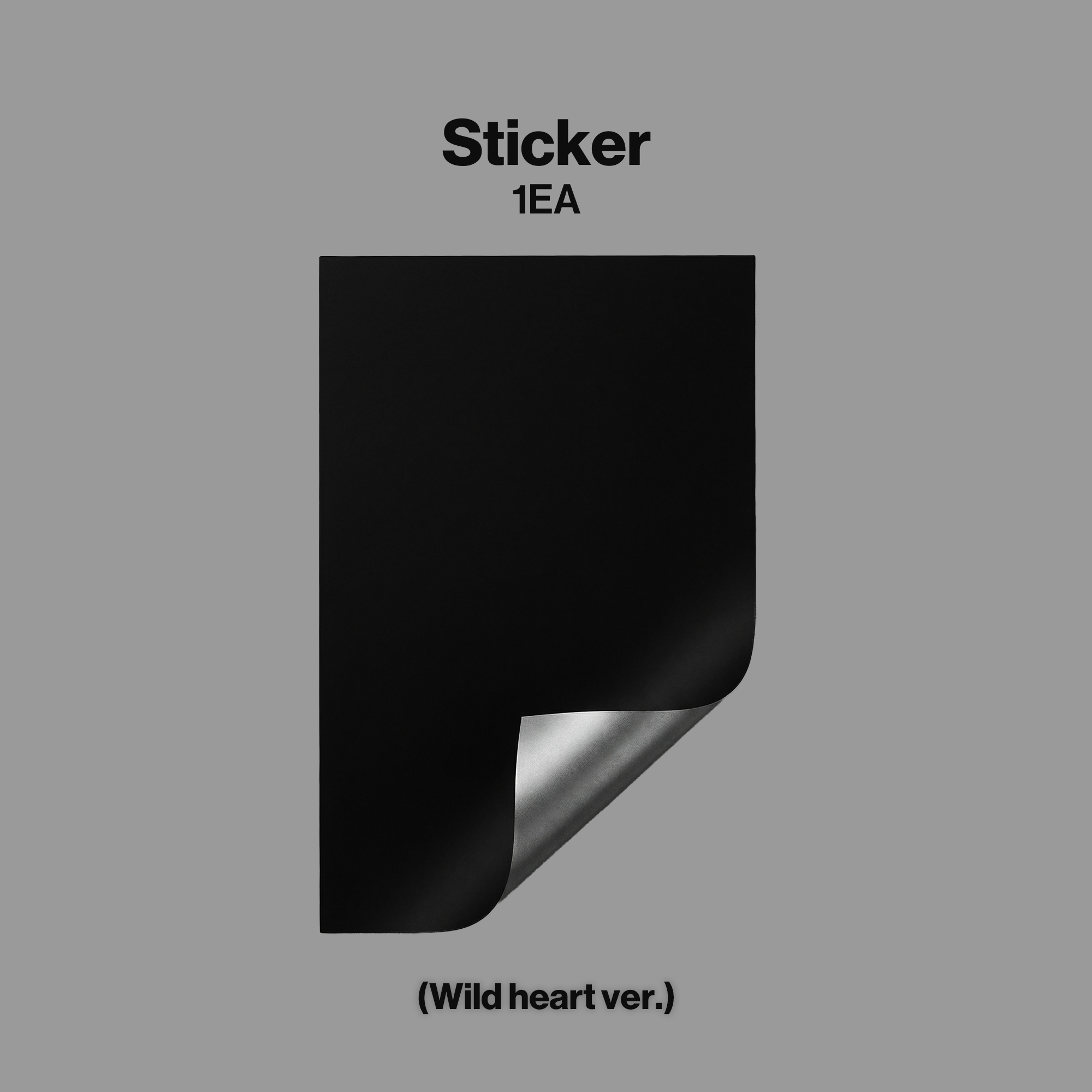 KATSEYE - WILD - Wild heart ver. - CD + Artcard dédicacée