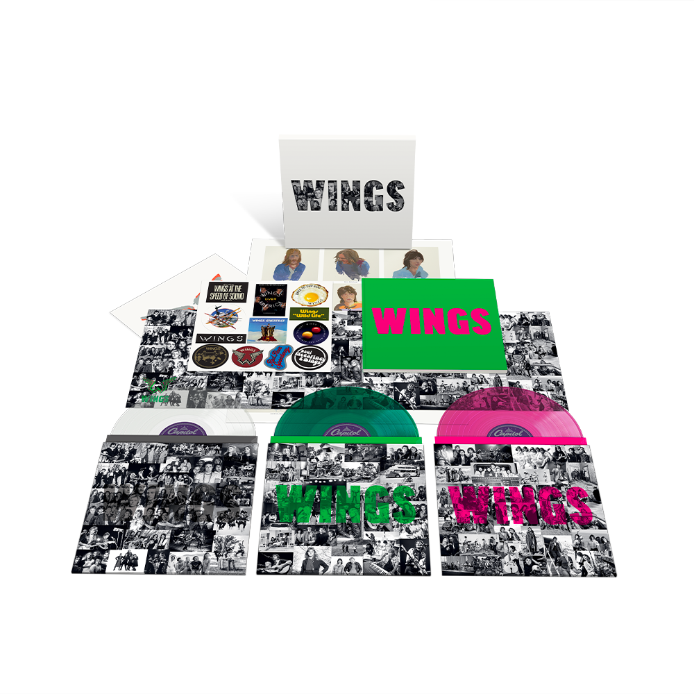 Paul McCartney & Wings - WINGS - 3LP Limited Edition Colour Collection