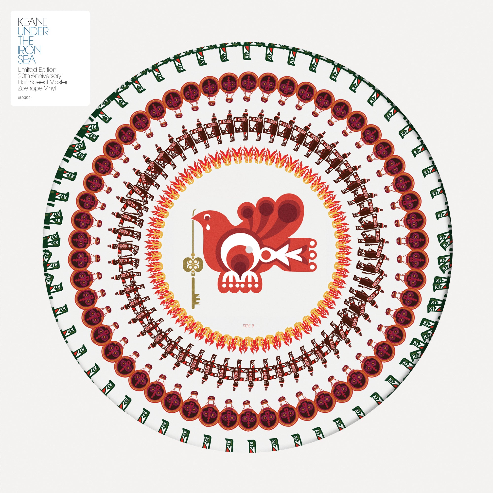 Keane - Under The Iron Sea - Vinyle Zoetrope