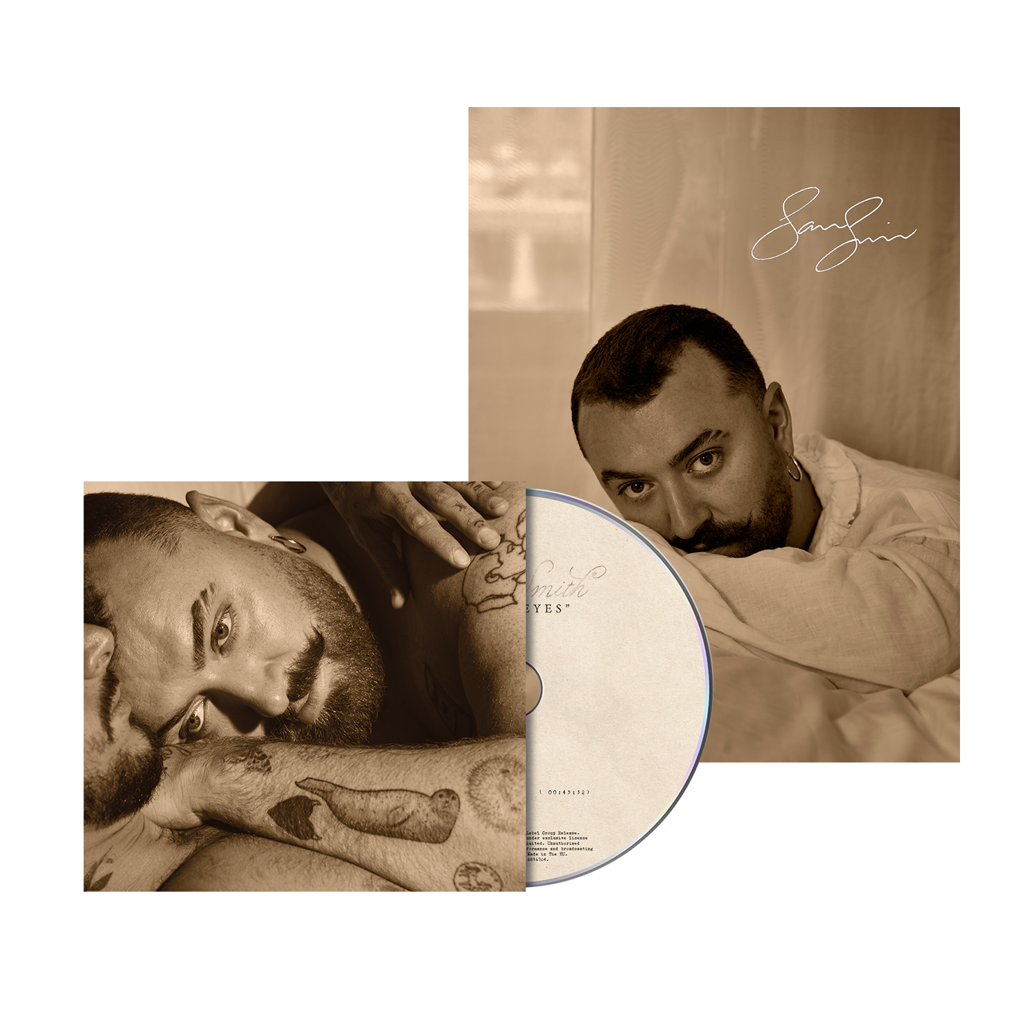 Sam Smith - Hazel Eyes - CD + Artcard Dédicacée