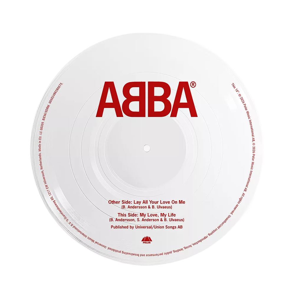 Lay All Your Love On Me / My Love, My Life: Picture Disc Valentine’s 10" Vinyl