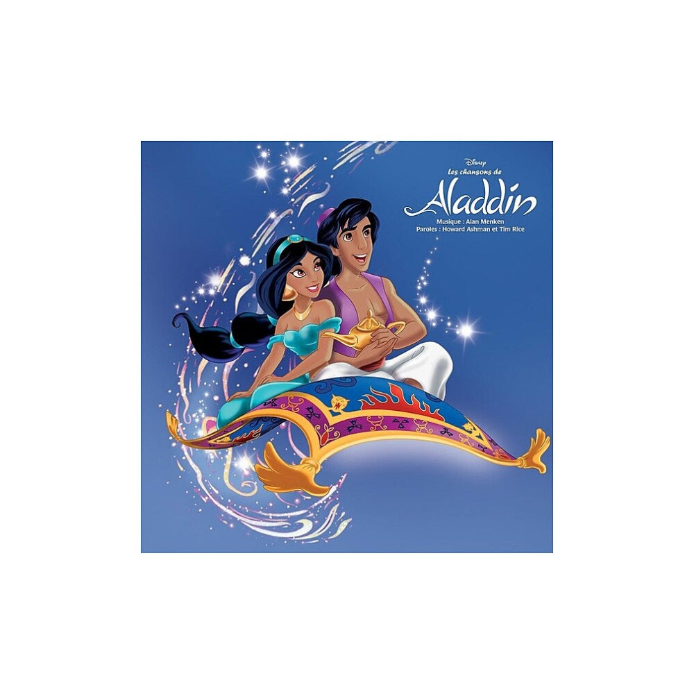 Les chansons de Aladdin - Vinyle Doré Transparent