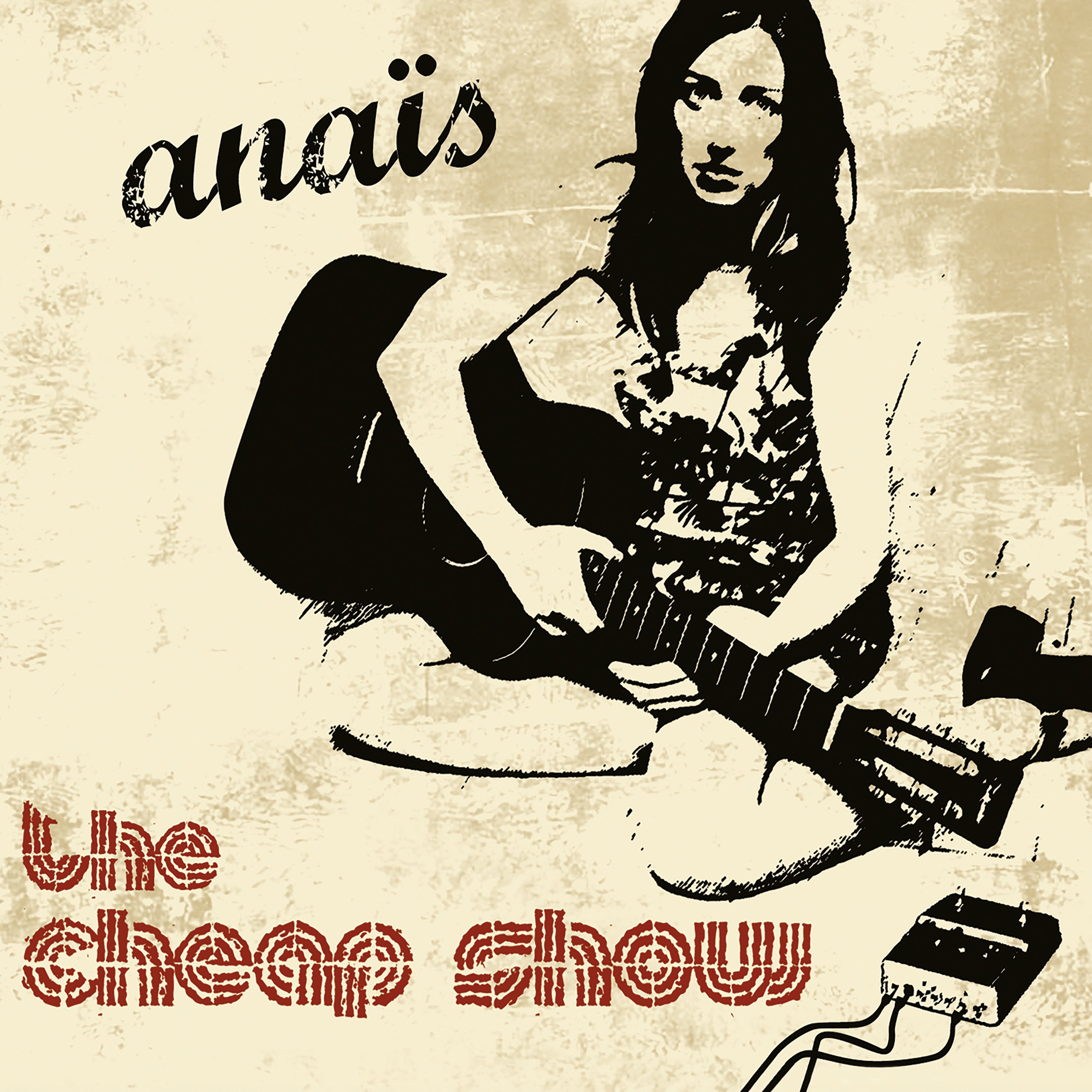 Anais - The Cheap Show - Double Vinyle Jaune Dédicacé