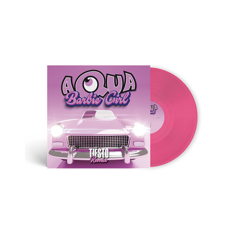 Aqua/Tiësto - Barbie Girl - Vinyle 7in exclusif rose