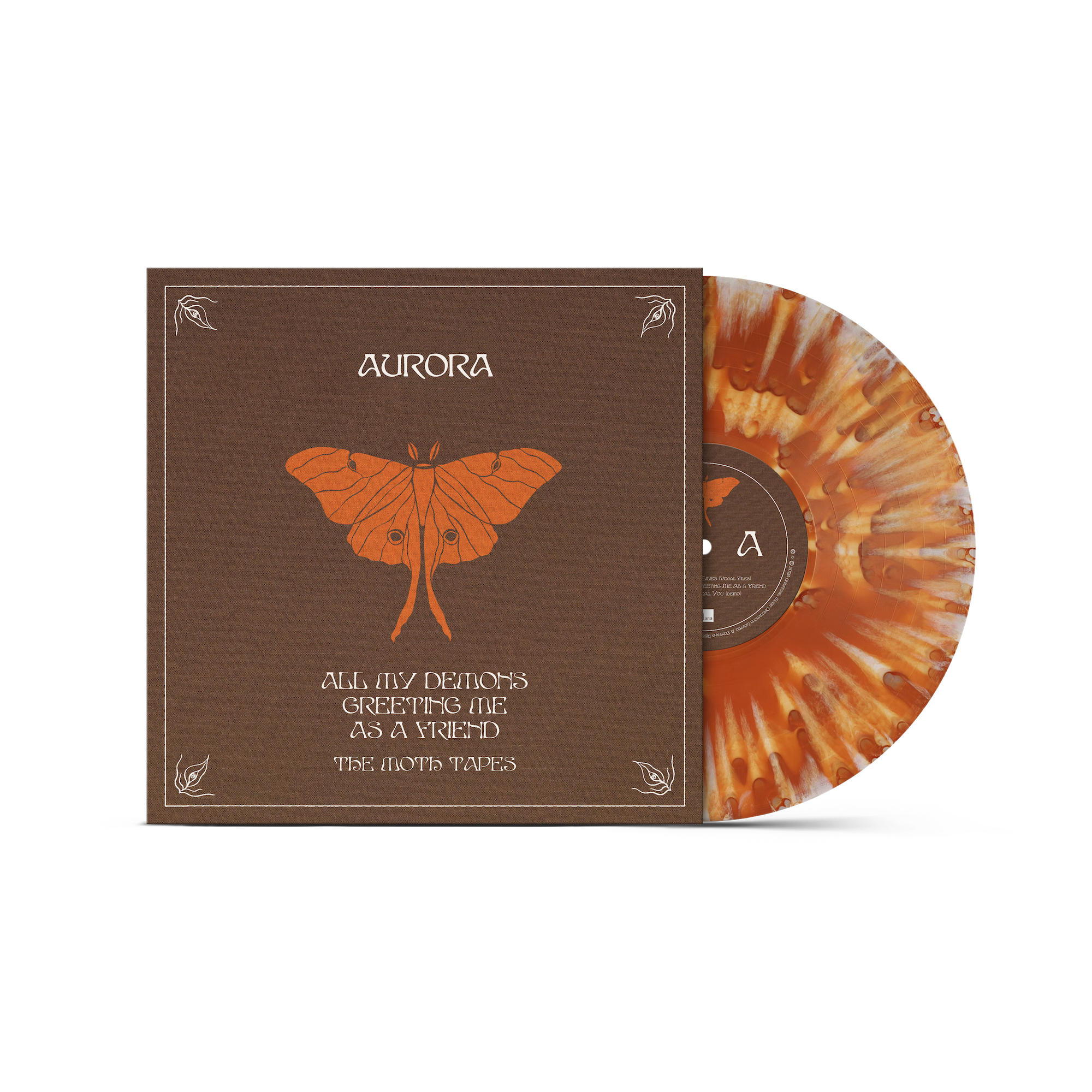 Aurora - All My Demons Greeting Me As A Friend (The Moth Tapes) - Toffee Splatter Vinyl