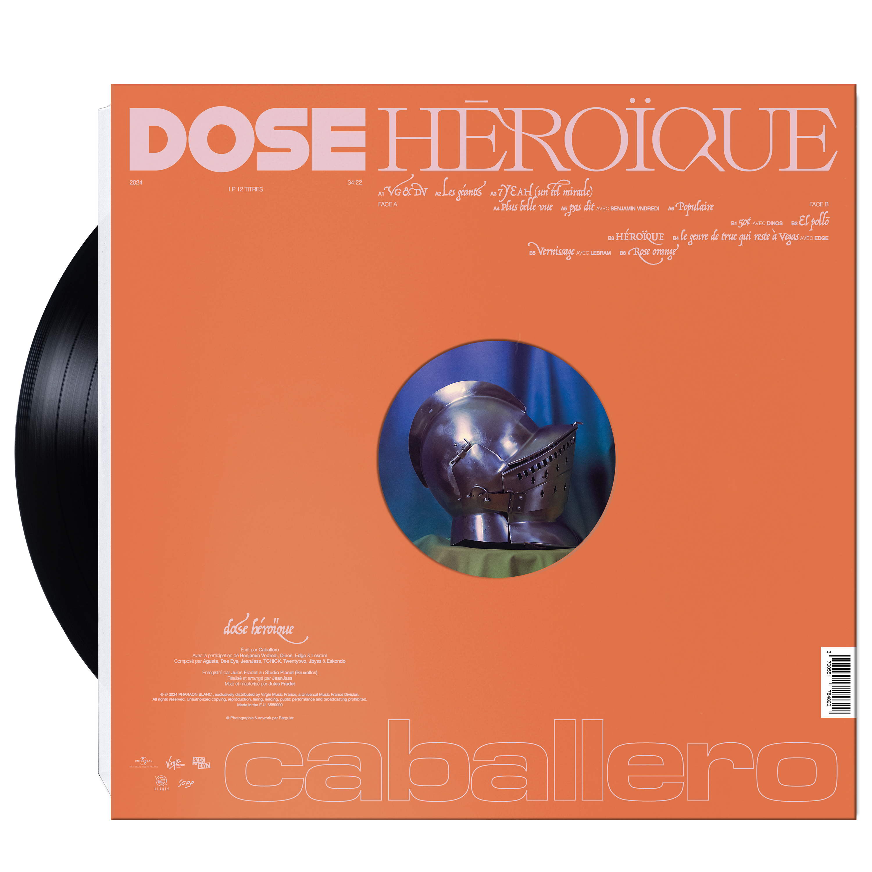 Caballero - Dose Héroïque - Vinyle