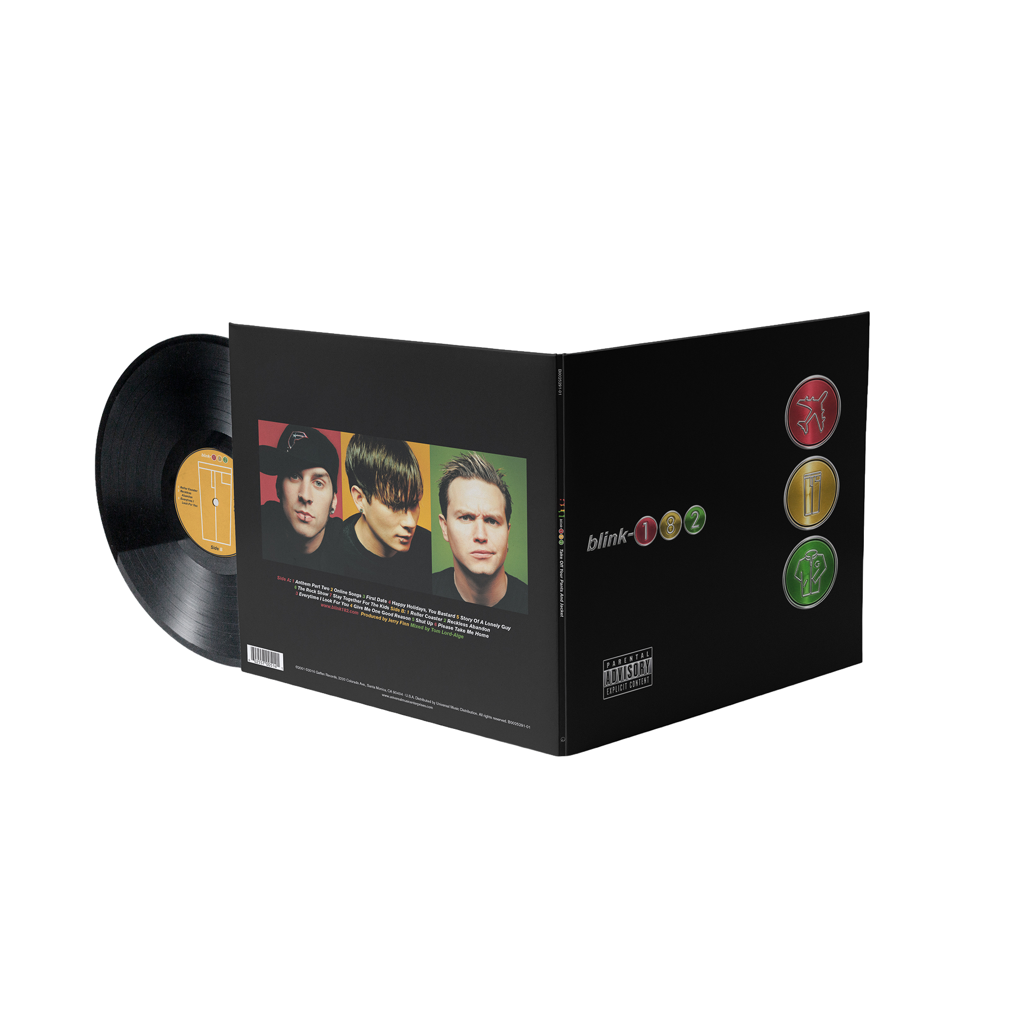 Blink-182 - Take Off Your Pants And Jacket (25 Year Anniversary Edition) - Double Vinyle