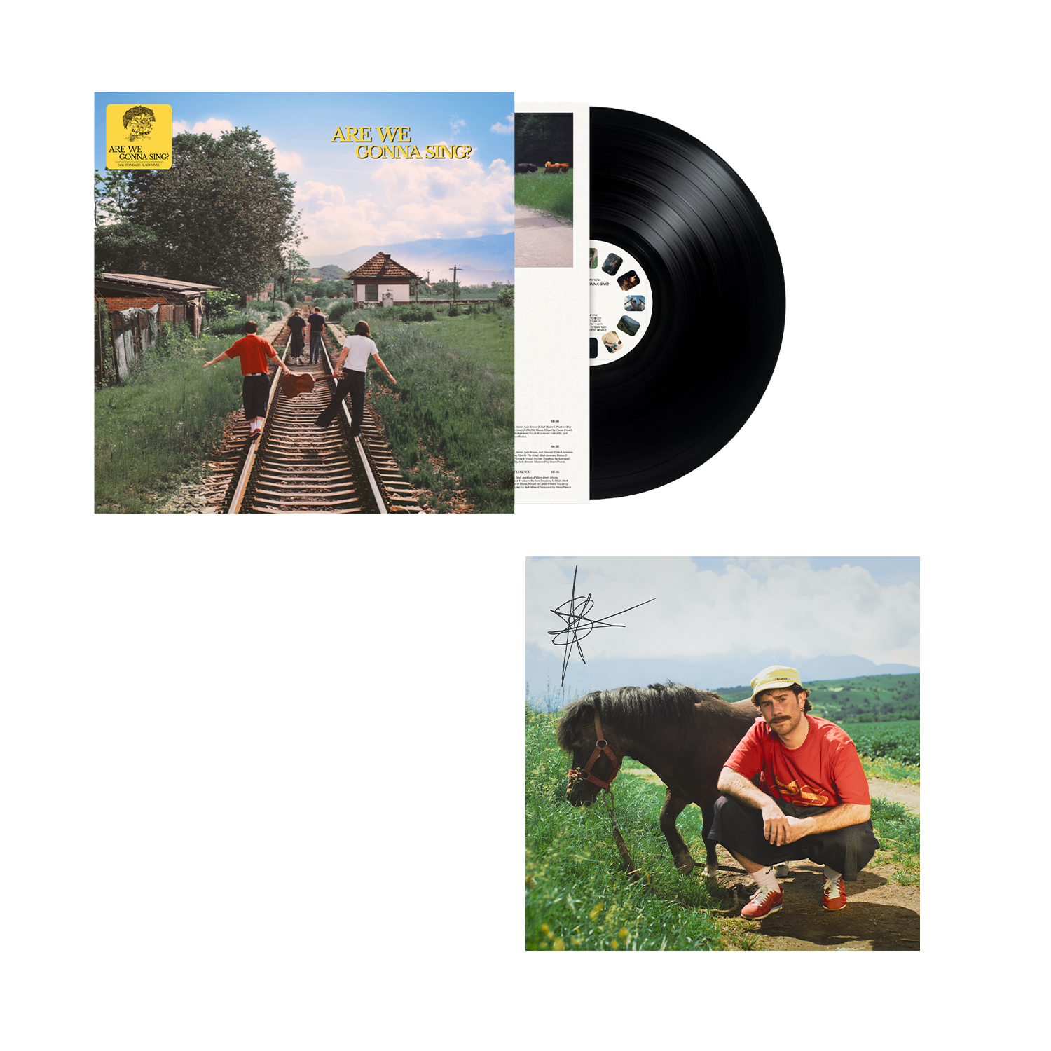 Sam Tompkins - are we gonna sing? - Vinyle + Artcard dédicacée