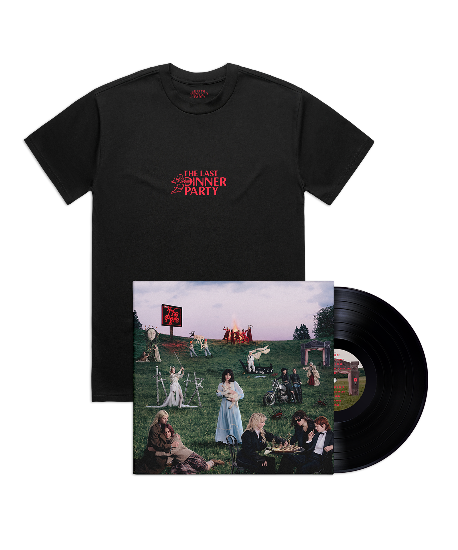 The Last Dinner Party - From The Pyre - Vinyle Classic Edition + Black Logo T-Shirt