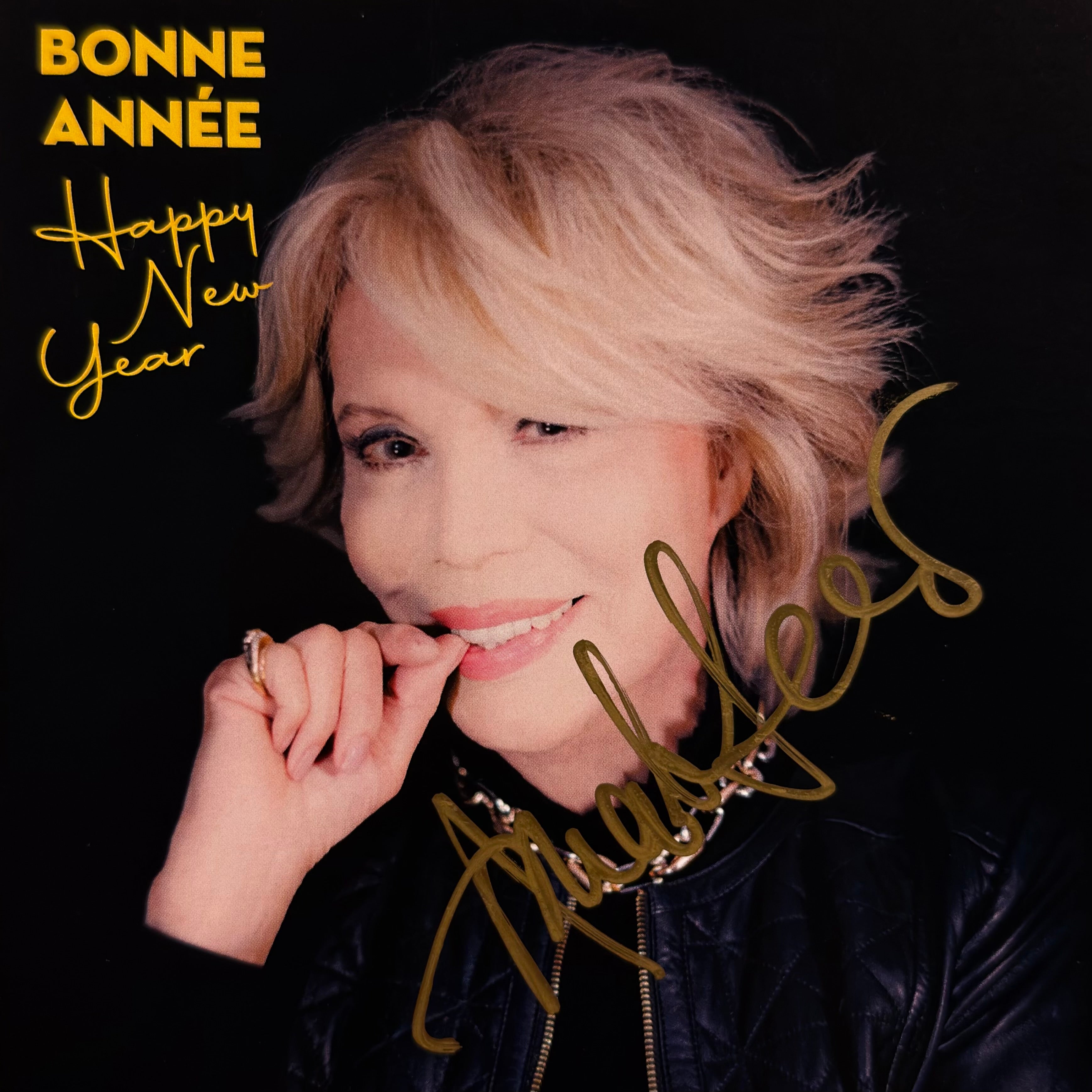 Amanda Lear - LOOKING BACK - Vinyle Gatefold Bleu + Carte de voeux dédicacée