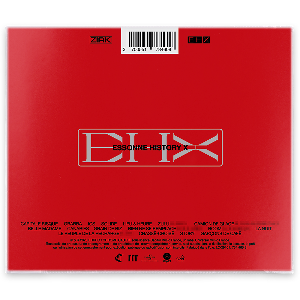 Ziak - Essonne History X - CD