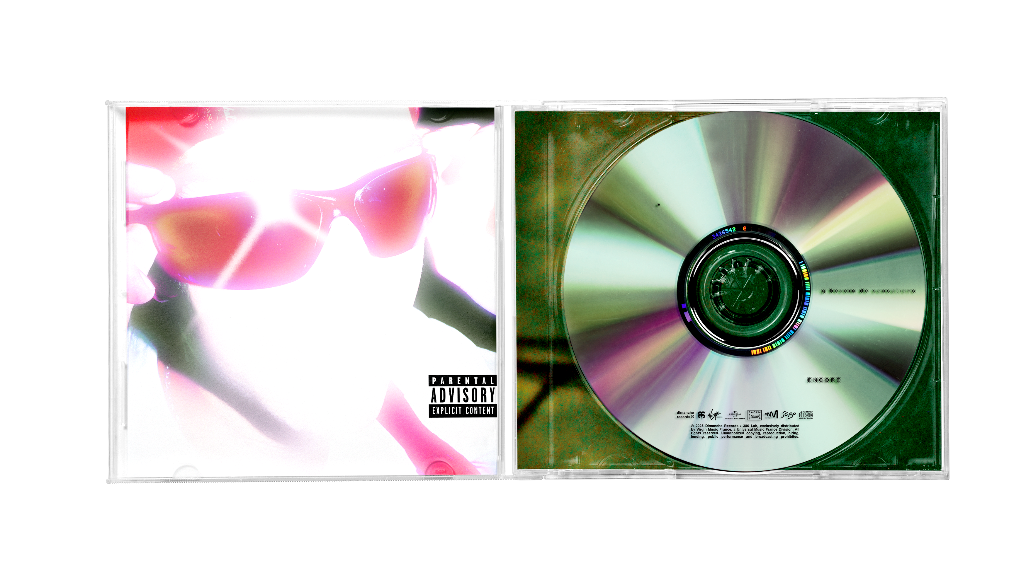 Celestino - g ENCORE besoin de sensations - CD