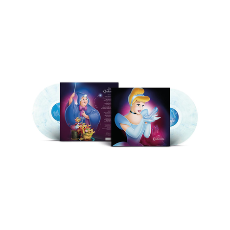 Disney - Cendrillon - Vinyle transparent et bleu Opaque marbré - Tirage Limité