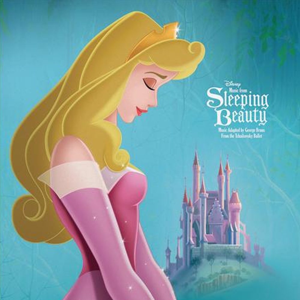 Disney - La Belle au Bois Dormant - Vinyle blanc & rose - Tirage limité