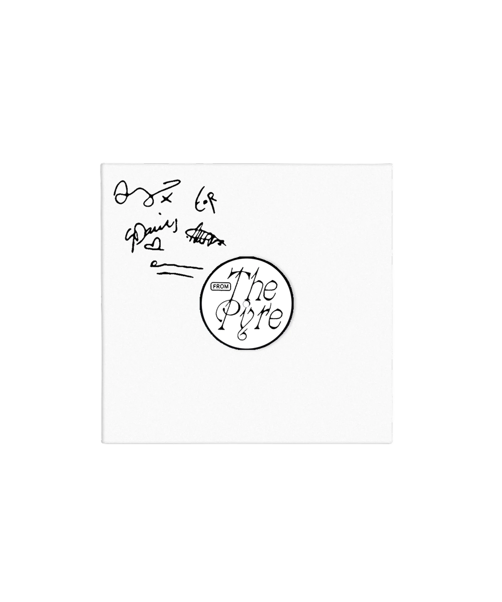 The Last Dinner Party - From The Pyre - Vinyle White Label Dédicacé Exclusif