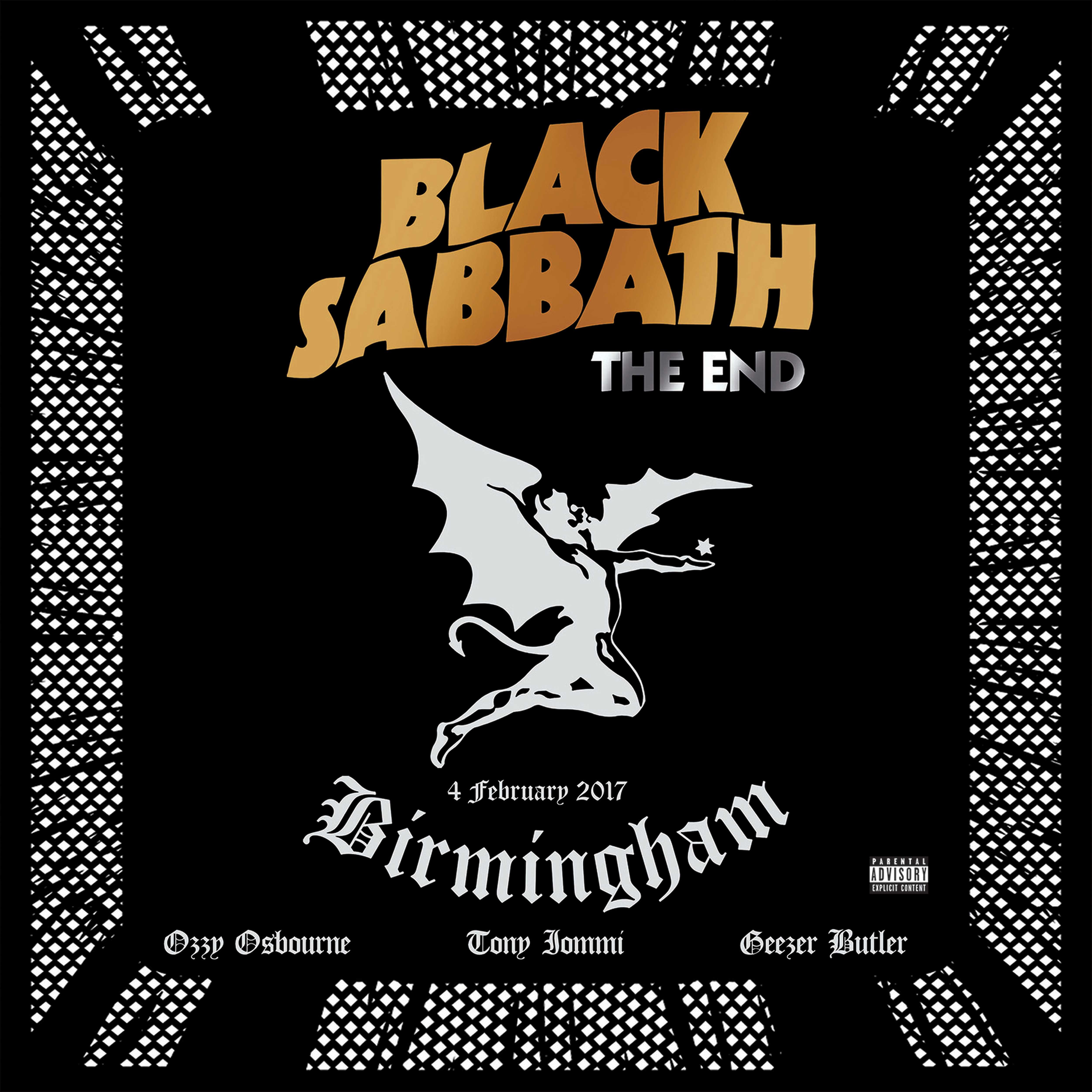 Black Sabbath - The End Live - Triple Vinyle Orange Édition Limitée