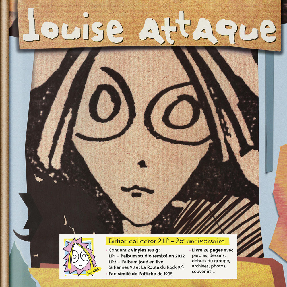 Louise Attaque - Louise Attaque 25 ans - Double Vinyle Deluxe