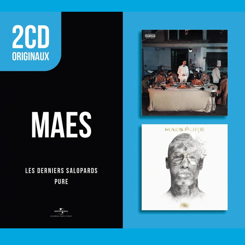Maes - 2CD Originaux: Les Derniers Salopards / Pure - Double CD