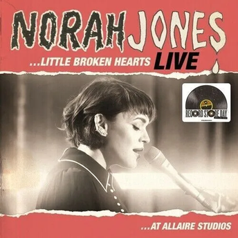 Norah Jones - Little Broken Hearts Live At Allaire Studios - Vinyle blanc