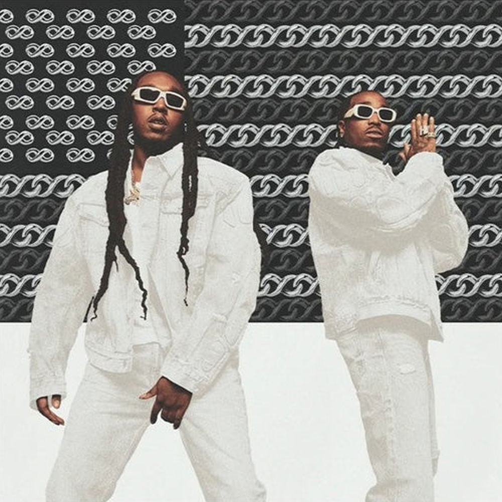 Quavo & Takeoff - Only Built For Infinity Links - Double Vinyle gris