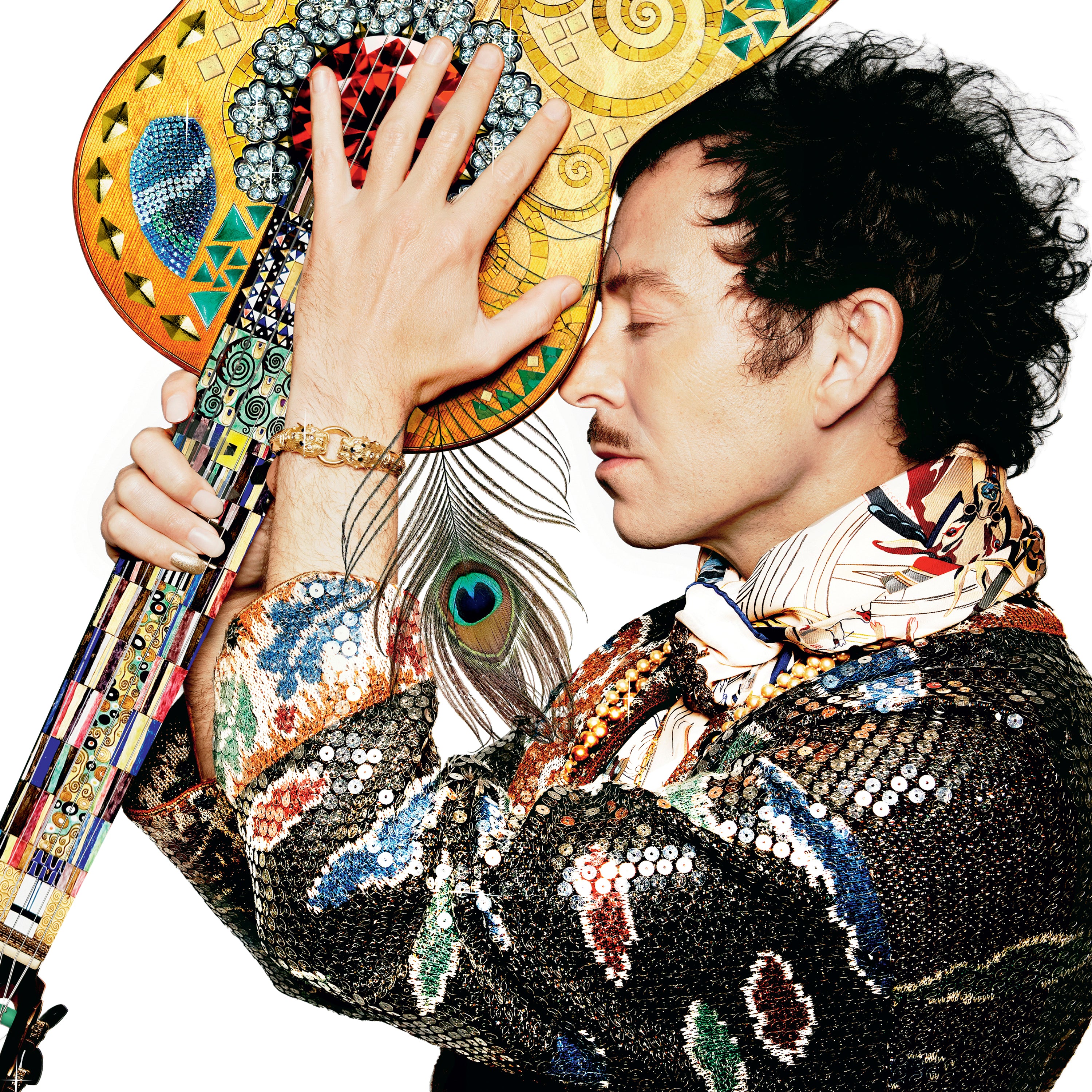 Thibault Cauvin - Alter Ego - Pack Exclusif Vinyle Blanc Dédicacé + Foulard + Photo Aléatoire