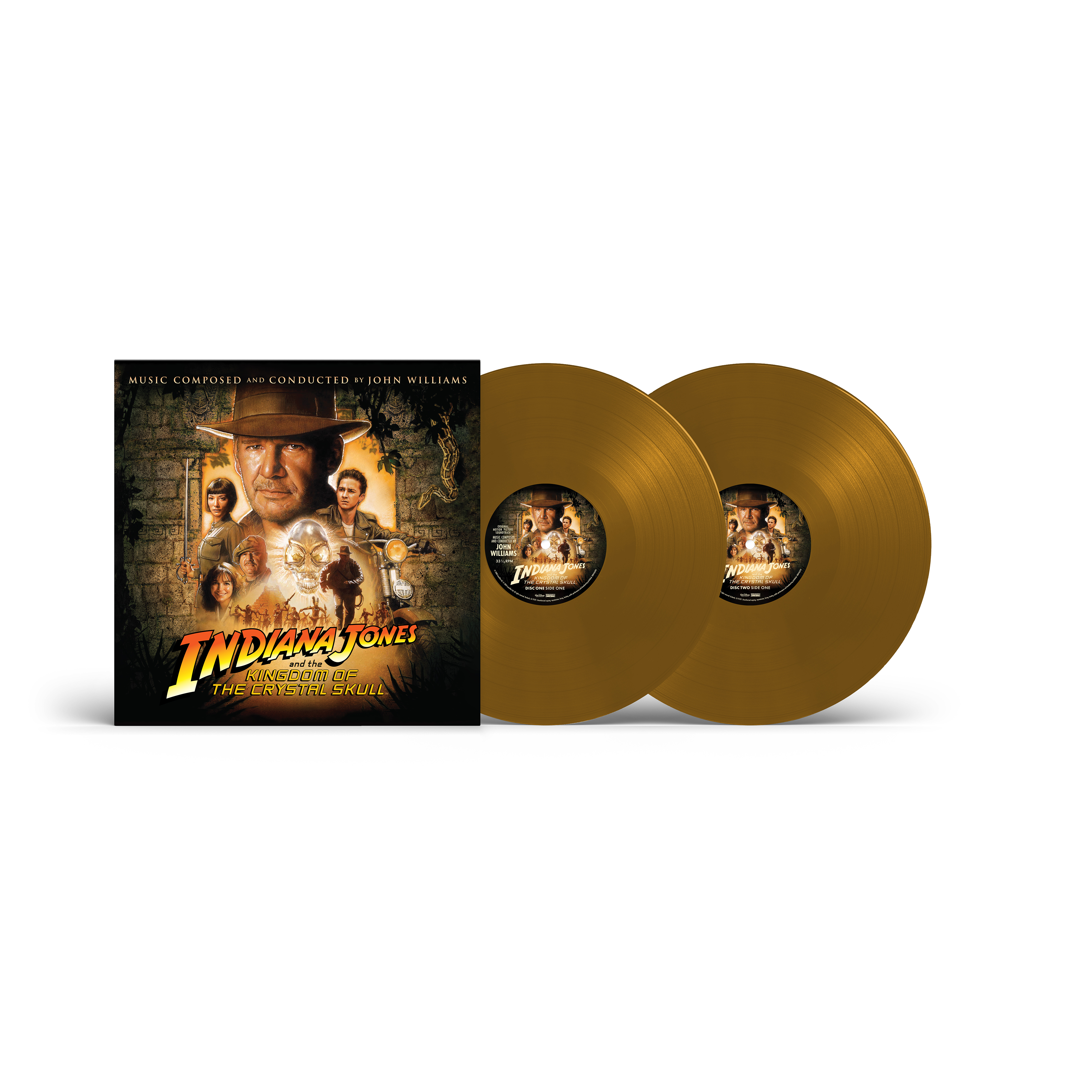 John Williams - Indiana Jones and the Kingdom of the Crystal Skull - Double Vinyle Couleur Bronze