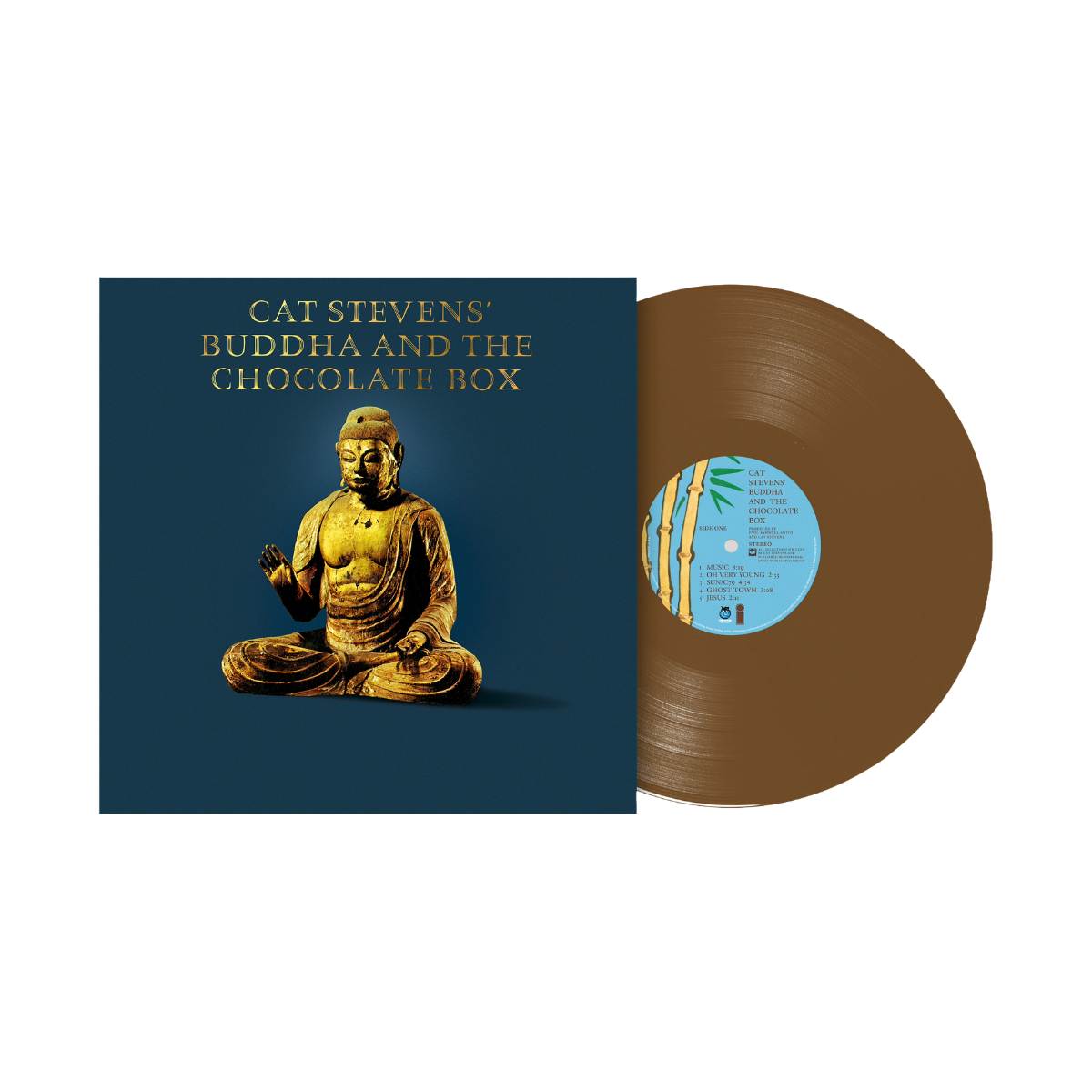 Cat Stevens - Buddha and the Chocolate Box – Vinyle Couleur Marron Chocolat 180g