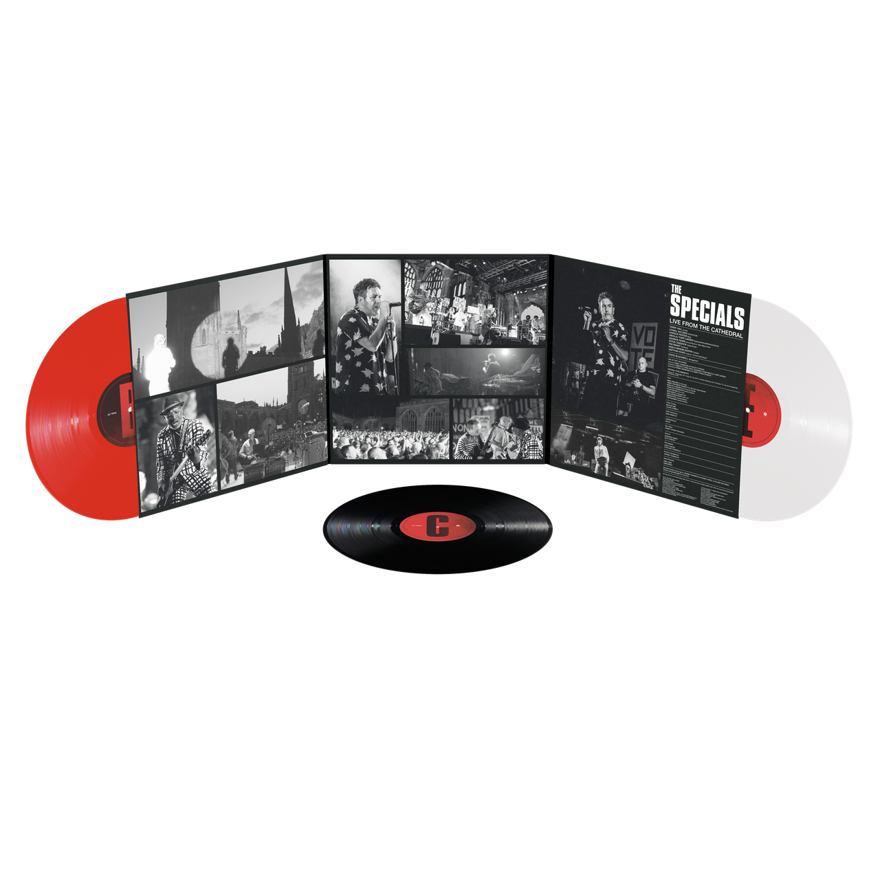 The Specials - Live From The Cathedral - 'Fan Edition' Triple Vinyle Couleur