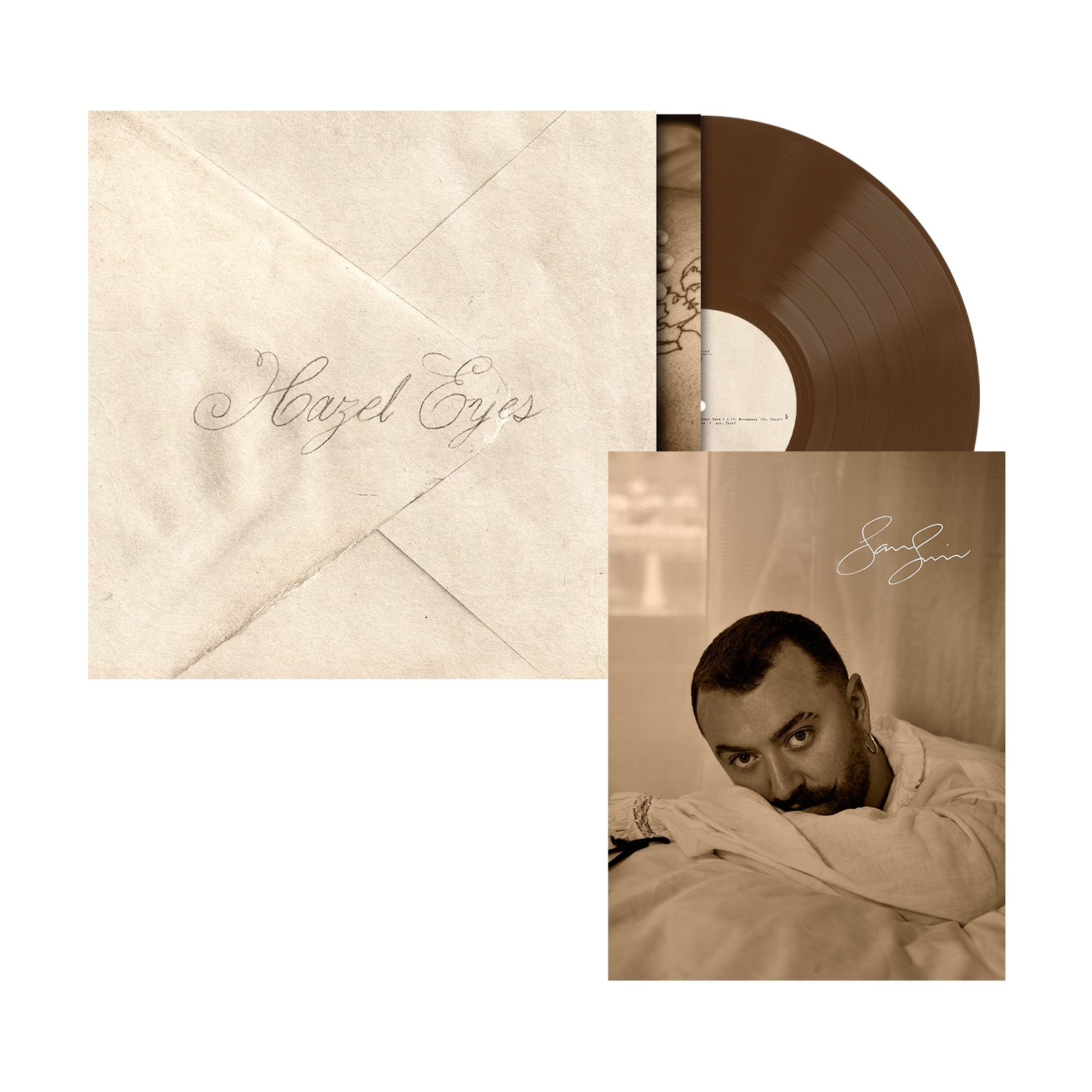 Sam Smith - Hazel Eyes - Vinyle Édition Exclusive + Artcard Dédicacée