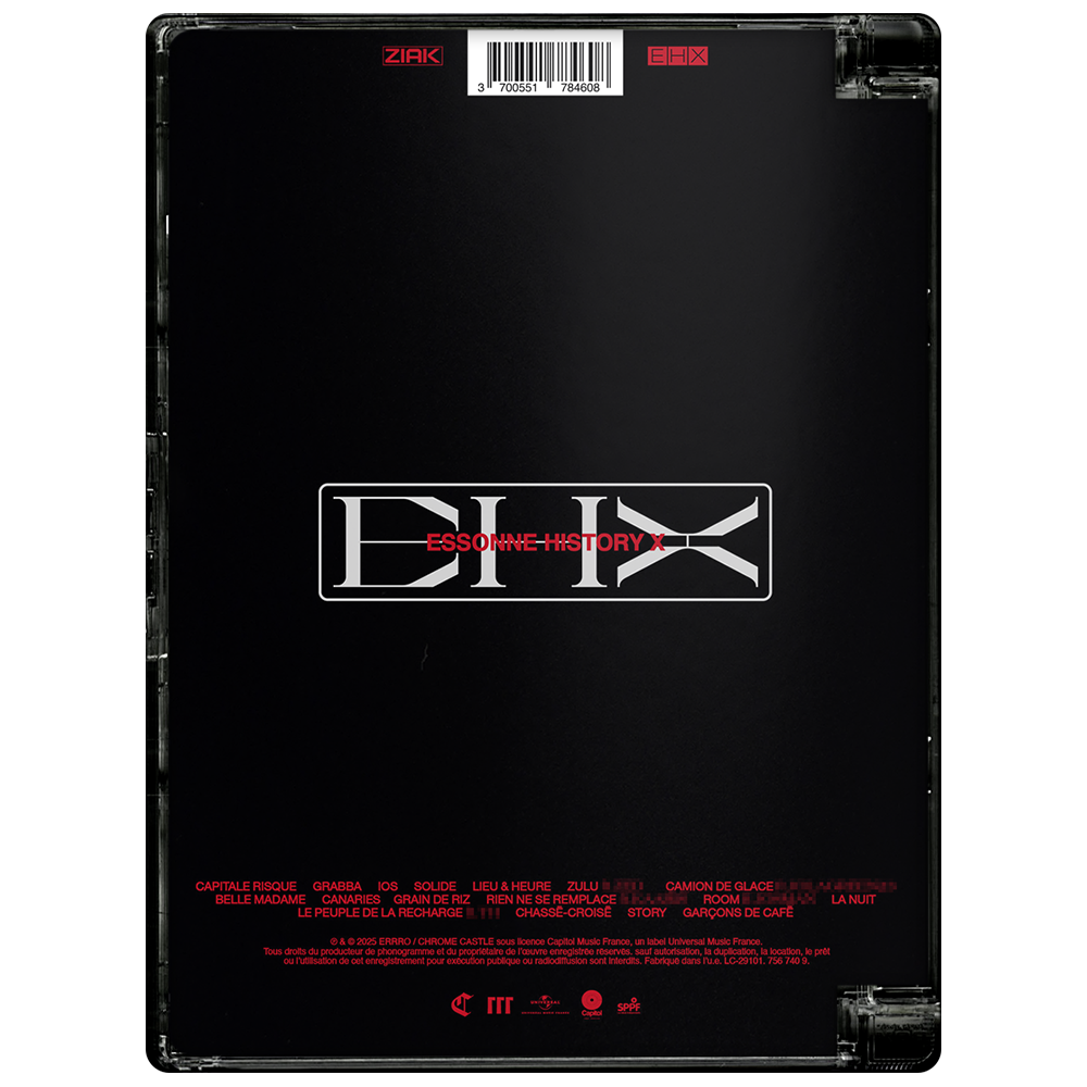Ziak - Essonne History X - CD Exclusif