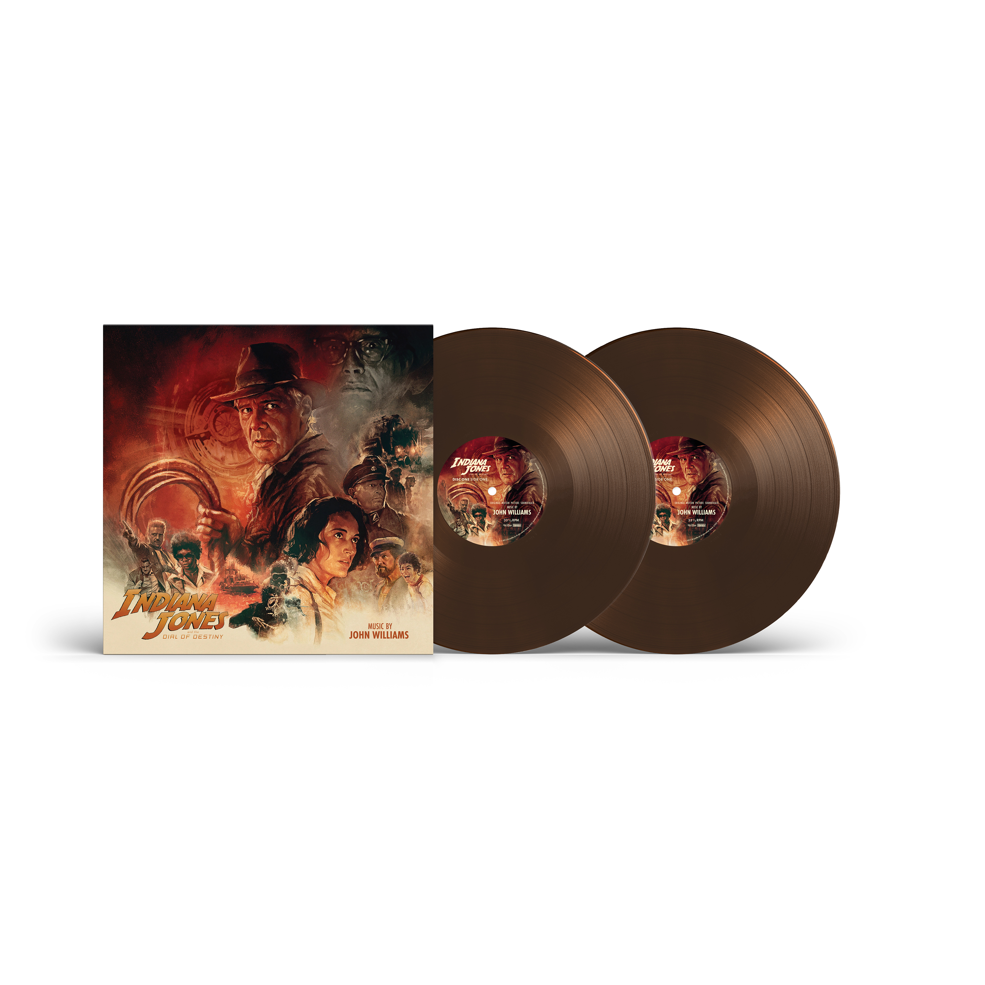John Williams - Indiana Jones and the Dial of Destiny - Double Vinyle Marron