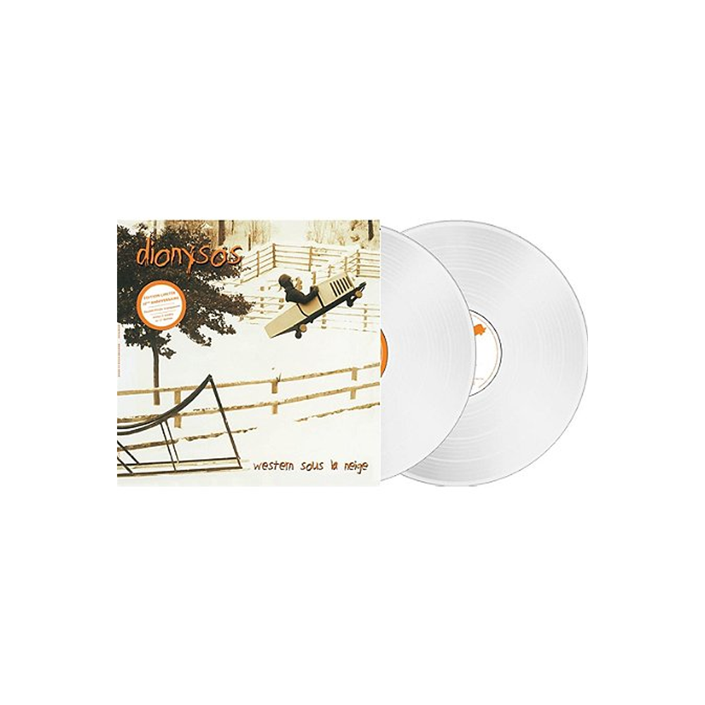 Dionysos - Western sous la neige 20ème Anniversaire - Double Vinyle Transparent Edition Limitée