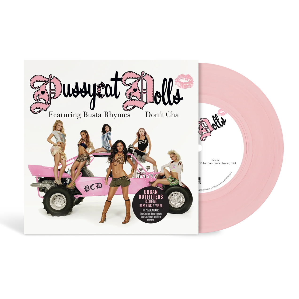 The Pussycat Dolls - Don't Cha - Vinyle 45T Rose