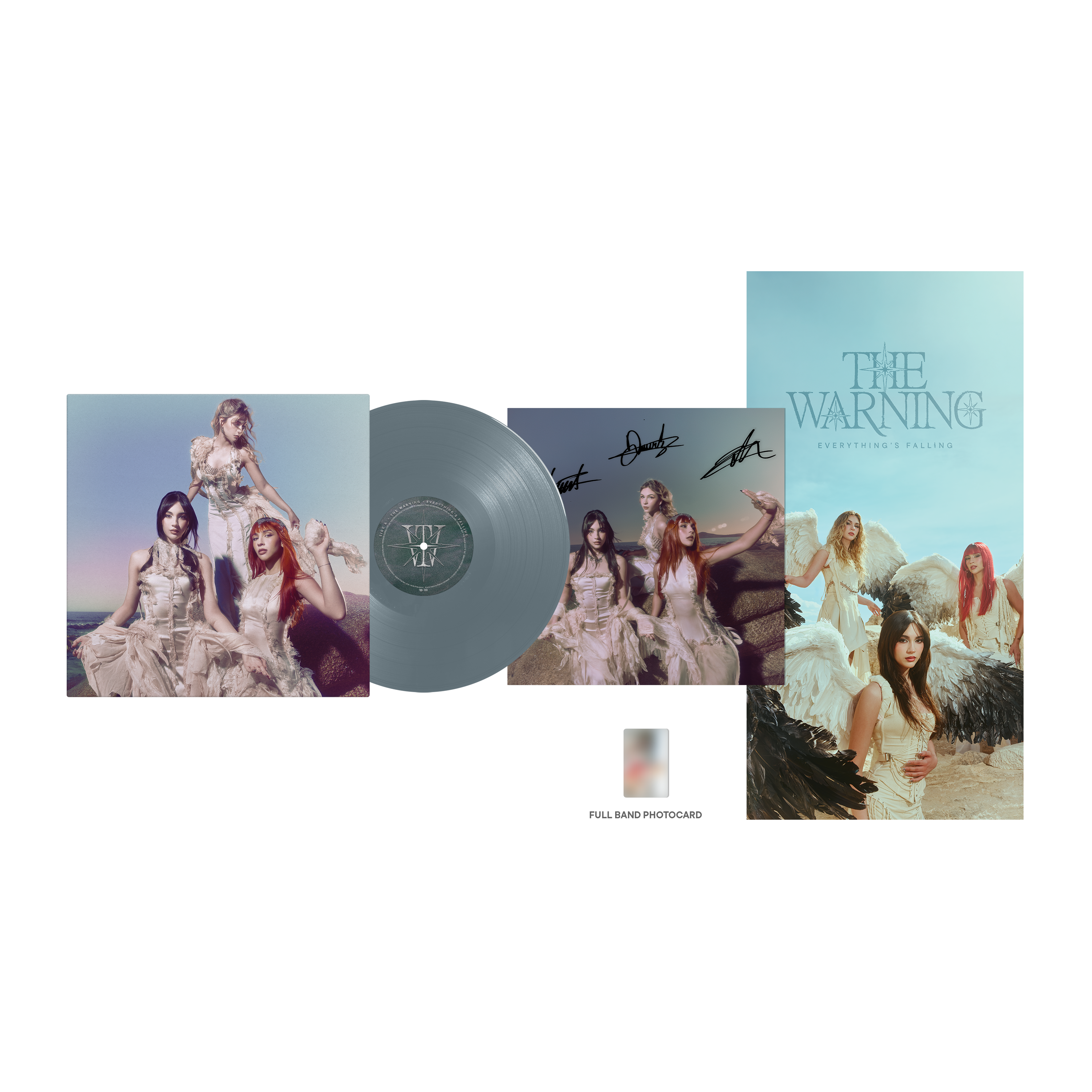The Warning - Everything’s Falling - Vinyle Alt Cover + Artcard Dédicacée